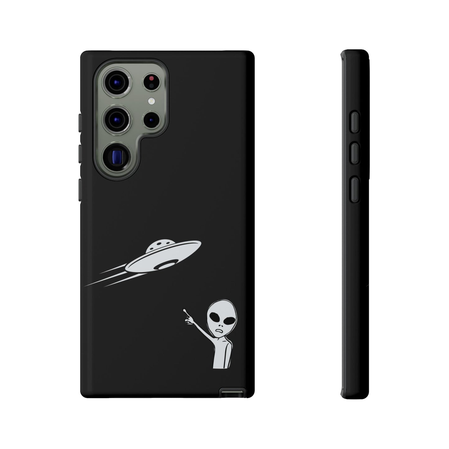 Alien UFO Phone Case, Supernatural Space Design, Sci Fi Aesthetic iPhone Samsung Pixel Cover