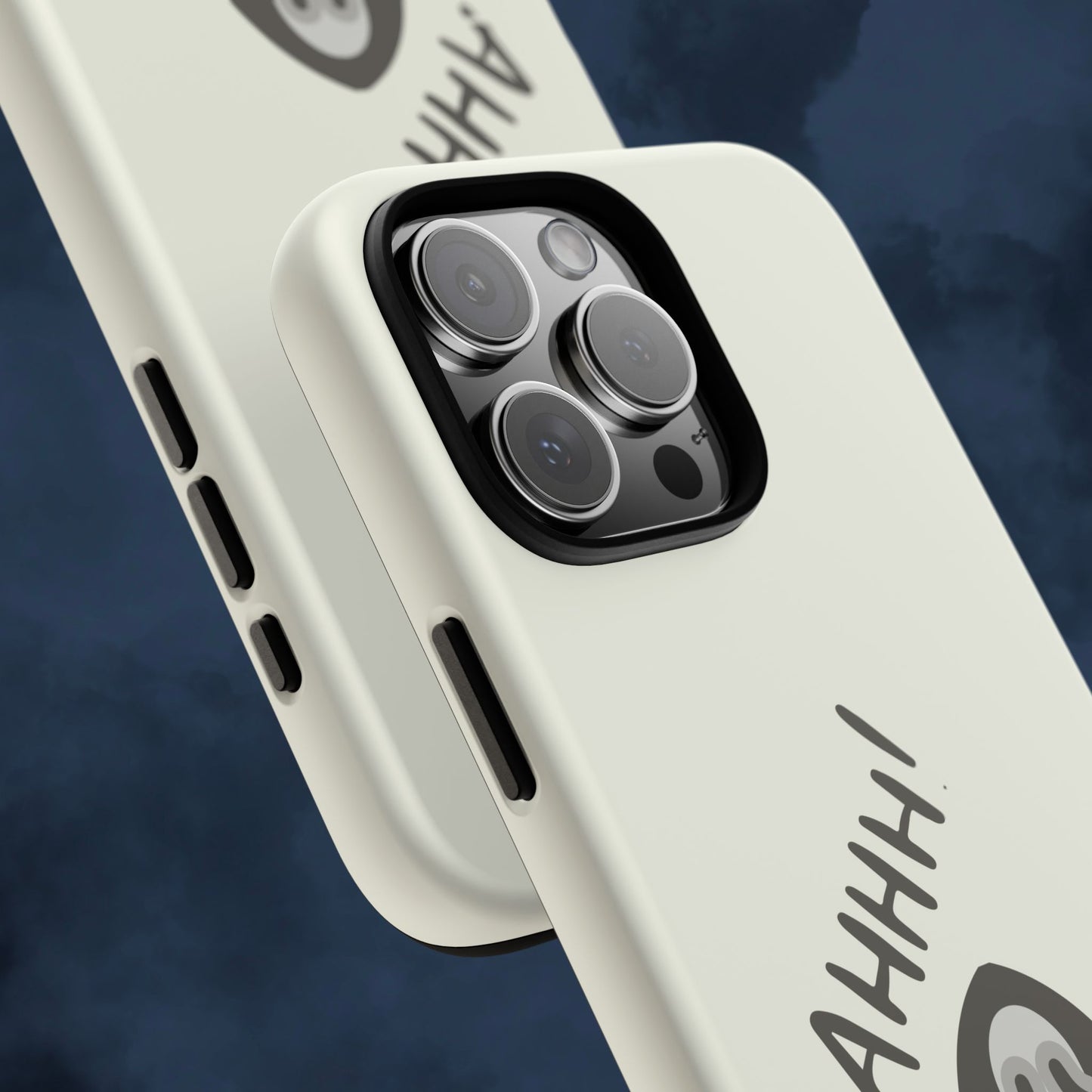 Ghostface Phone Case: Horror Movie Parody iPhone Samsung Pixel Cover