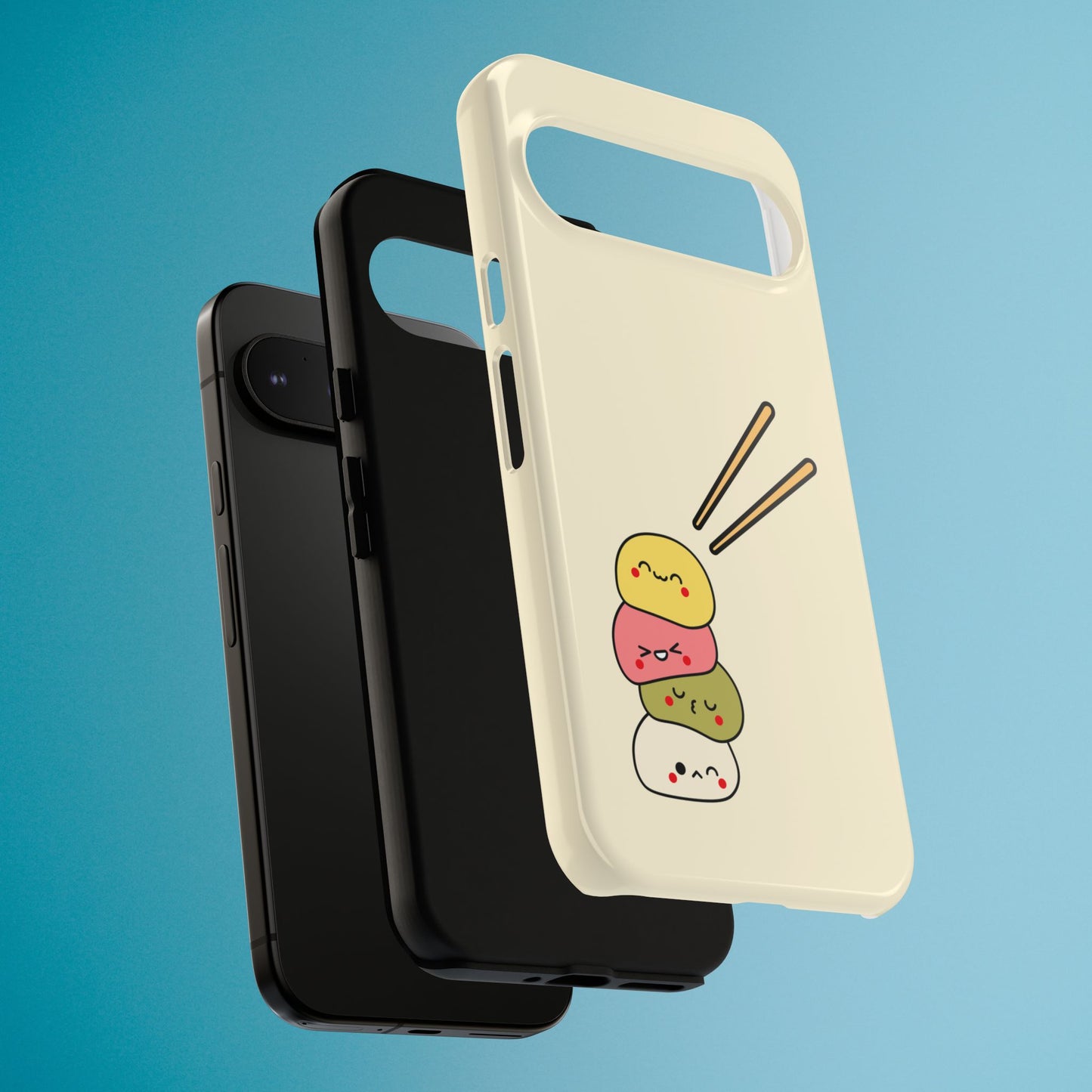 Cute Kawaii Snack Phone Case: iPhone 16–17, Galaxy S23–26, Pixel 7–9