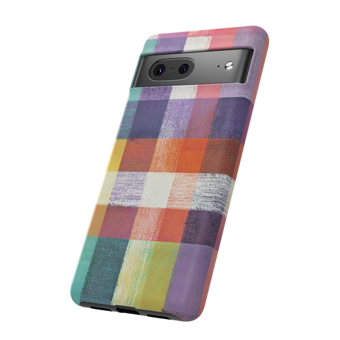 Colorful Plaid Phone Case - iPhone, Galaxy and Pixel Models