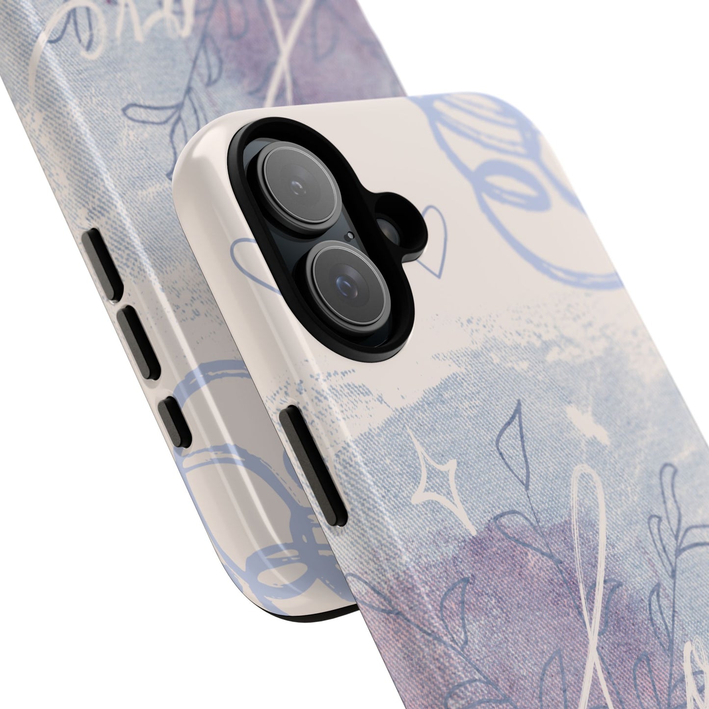 Love Pastel Abstract Phone Case: iPhone, Pixel, Galaxy