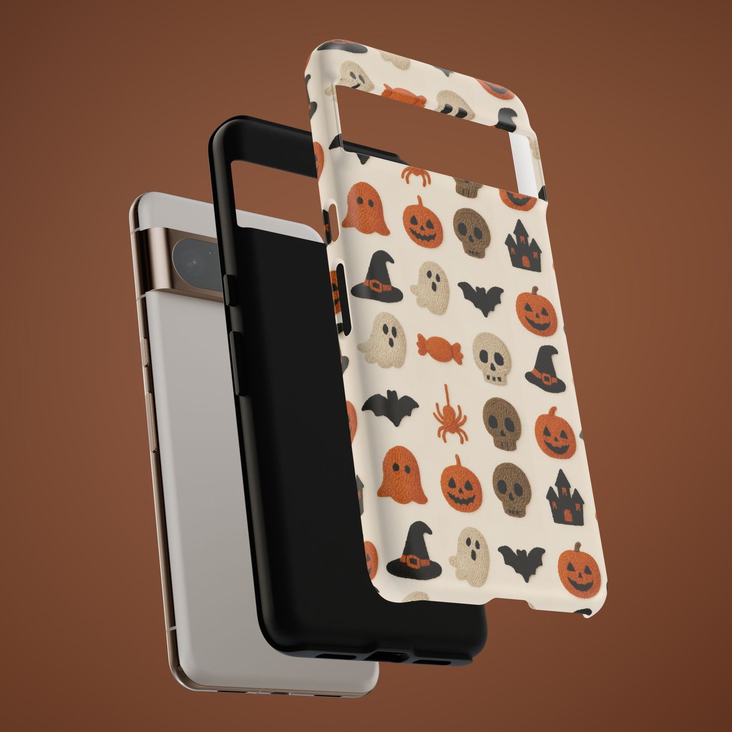 Spooky Pattern Cover-  iPhone Samsung Pixel Case
