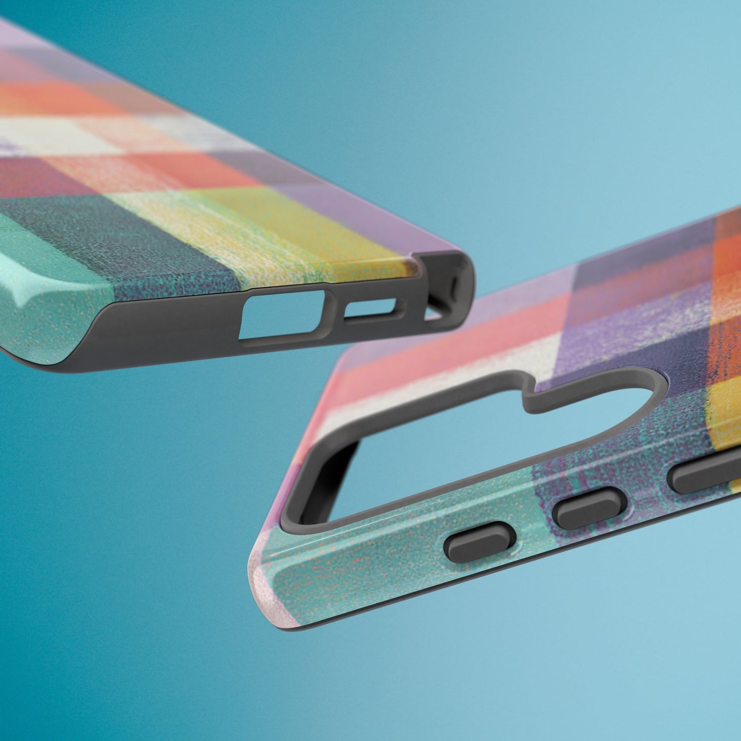Colorful Plaid Phone Case - iPhone, Galaxy and Pixel Models