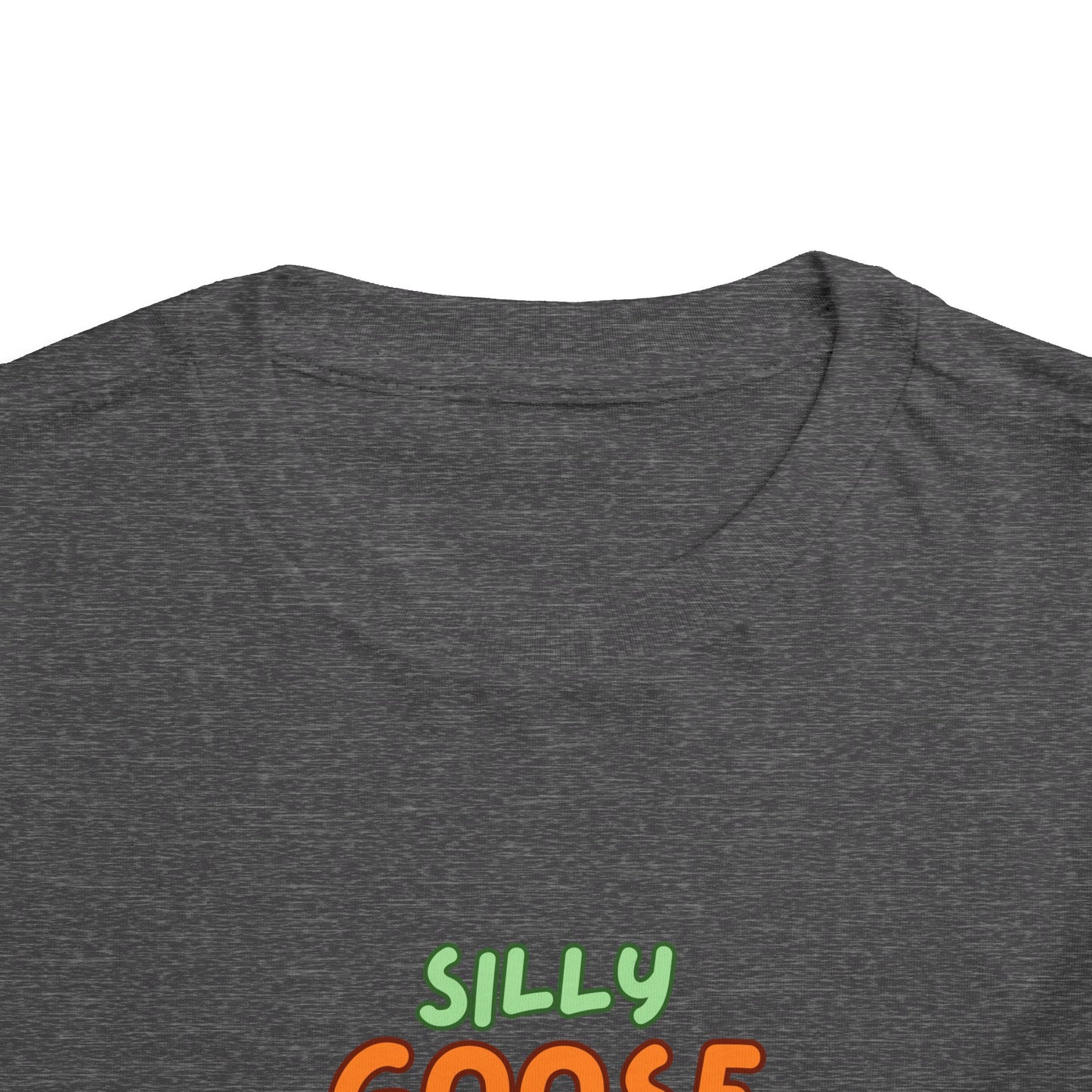 Silly Goose Toddler T-Shirt - Funny Animal Graphic Tee for Kids