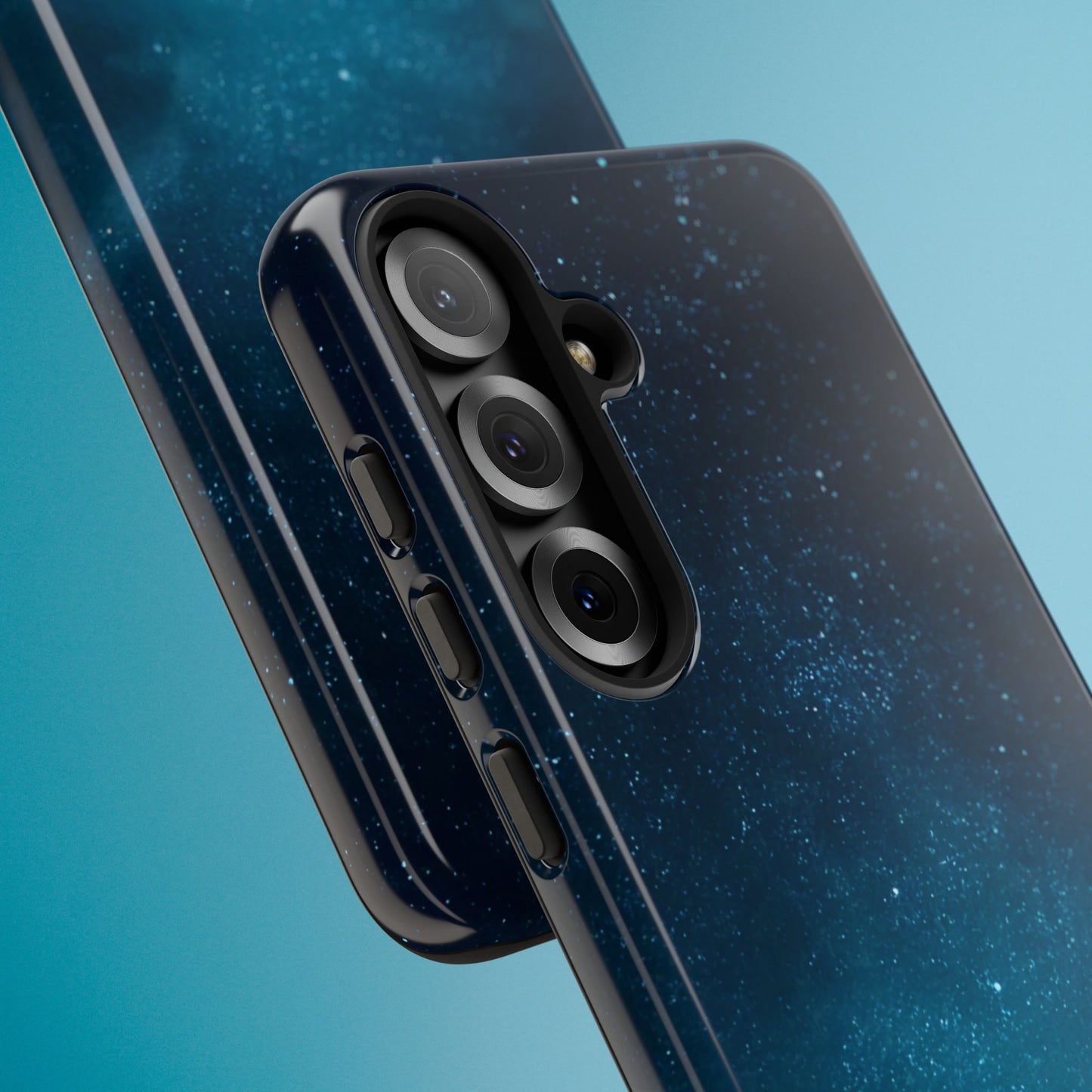 Dark Starry Night Phone Case - Winter Theme Phone Cover for iPhone, Pixel and Samsung Galaxy Models