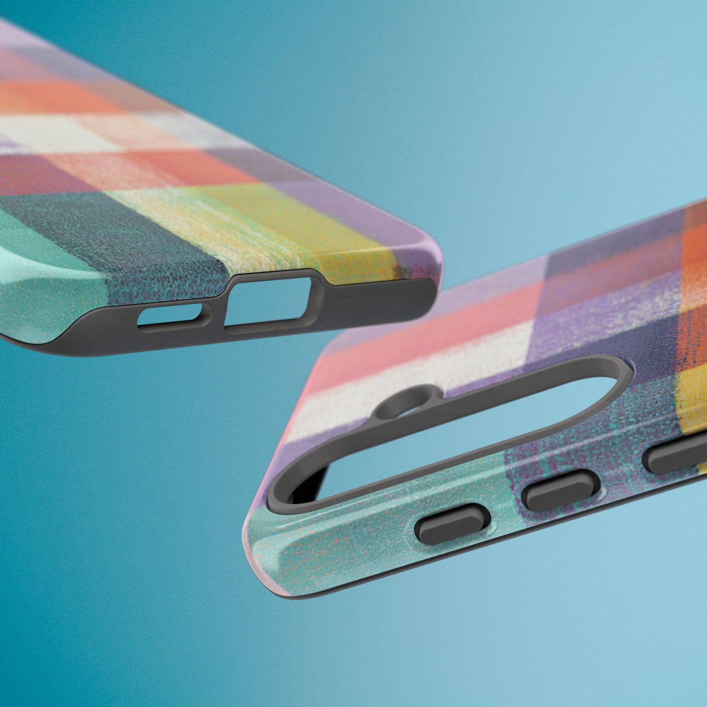 Colorful Plaid Phone Case - iPhone, Galaxy and Pixel Models