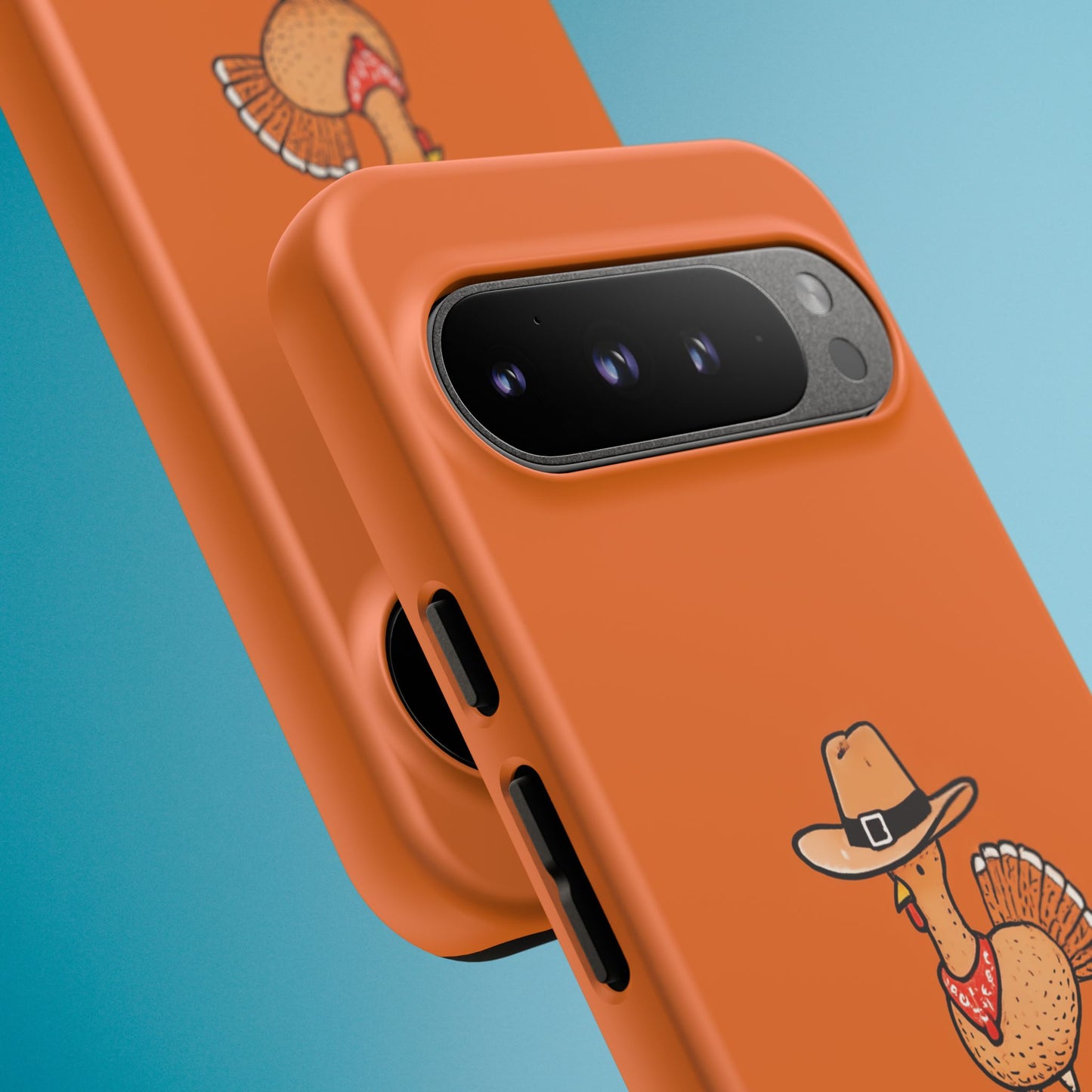 Turkey Phone Case, Funny Thanksgiving Cover, Autumn Fall Design iPhone Samsung Pixel