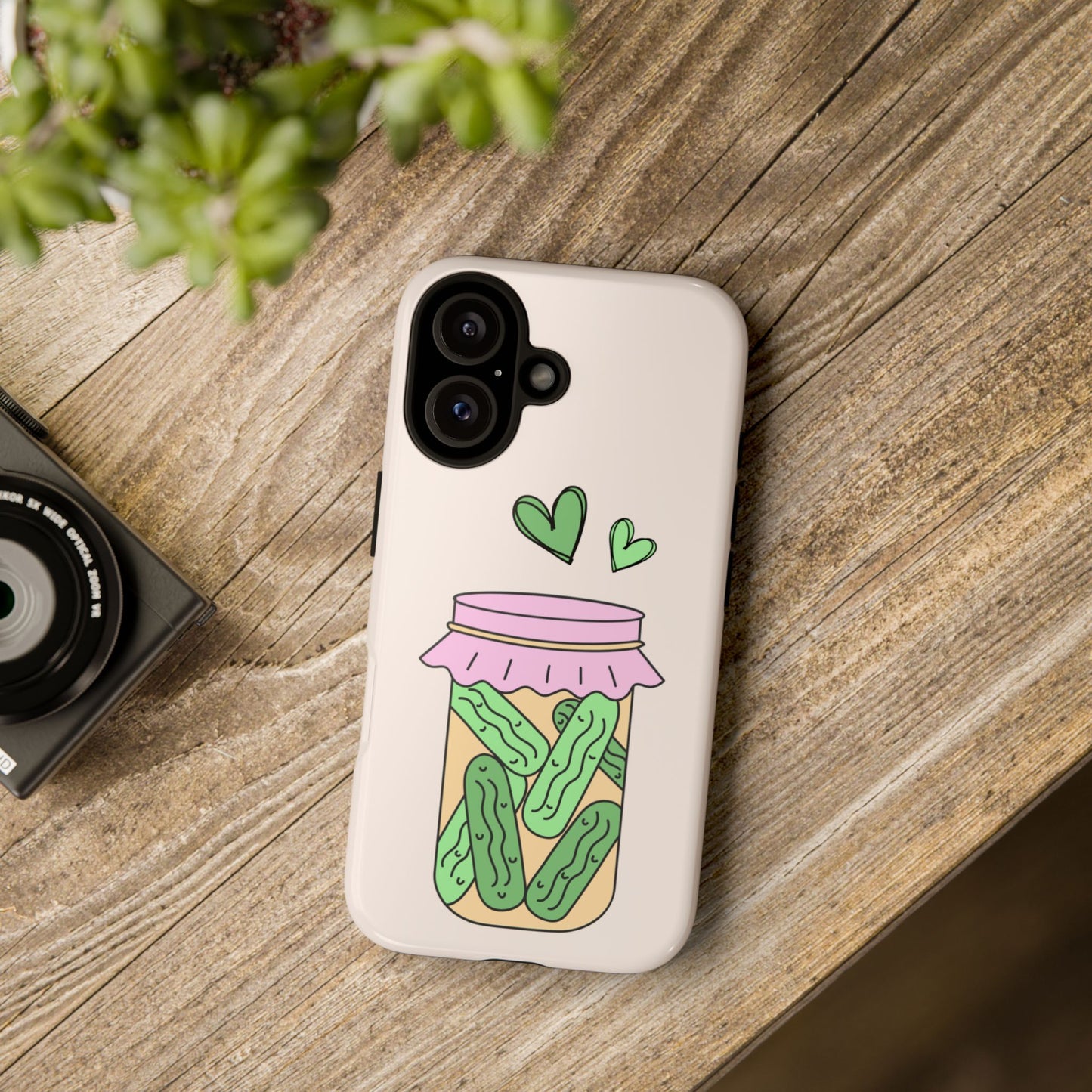 Pickle Jar Phone Case: iPhone, Pixel and Galaxy