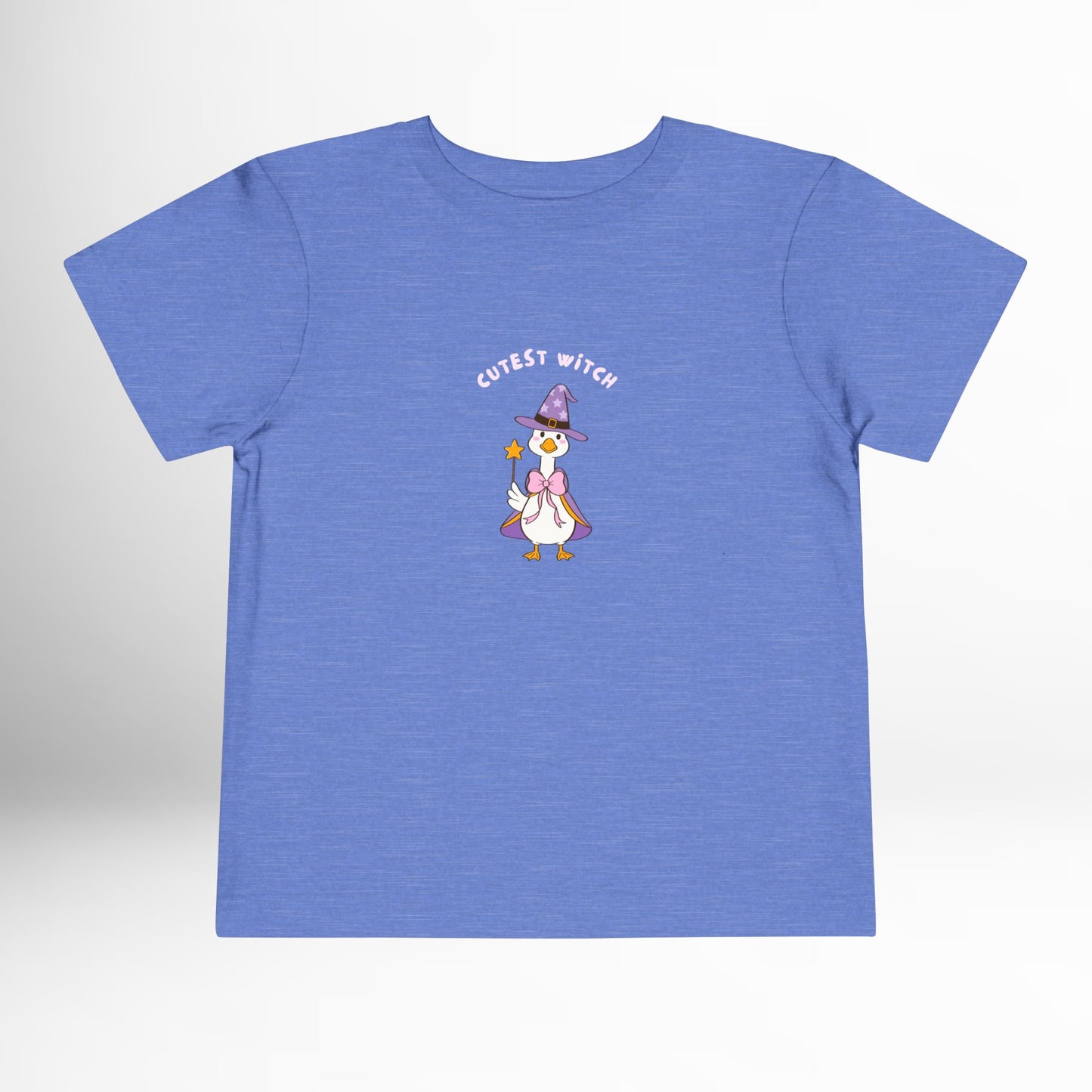 Cutest Witch Toddler Shirt - Goose Halloween Cotton Tee (2T-5T)