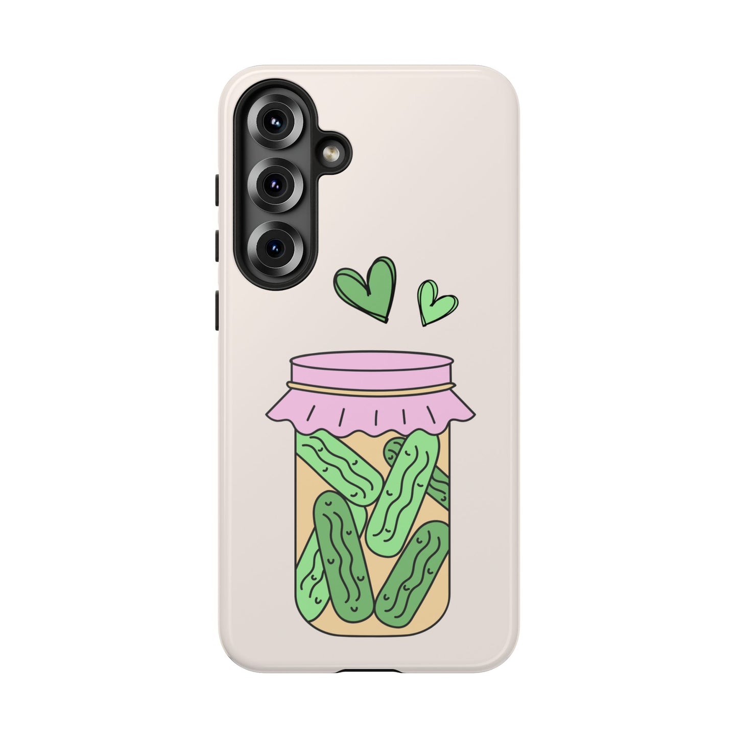Pickle Jar Phone Case: iPhone, Pixel and Galaxy