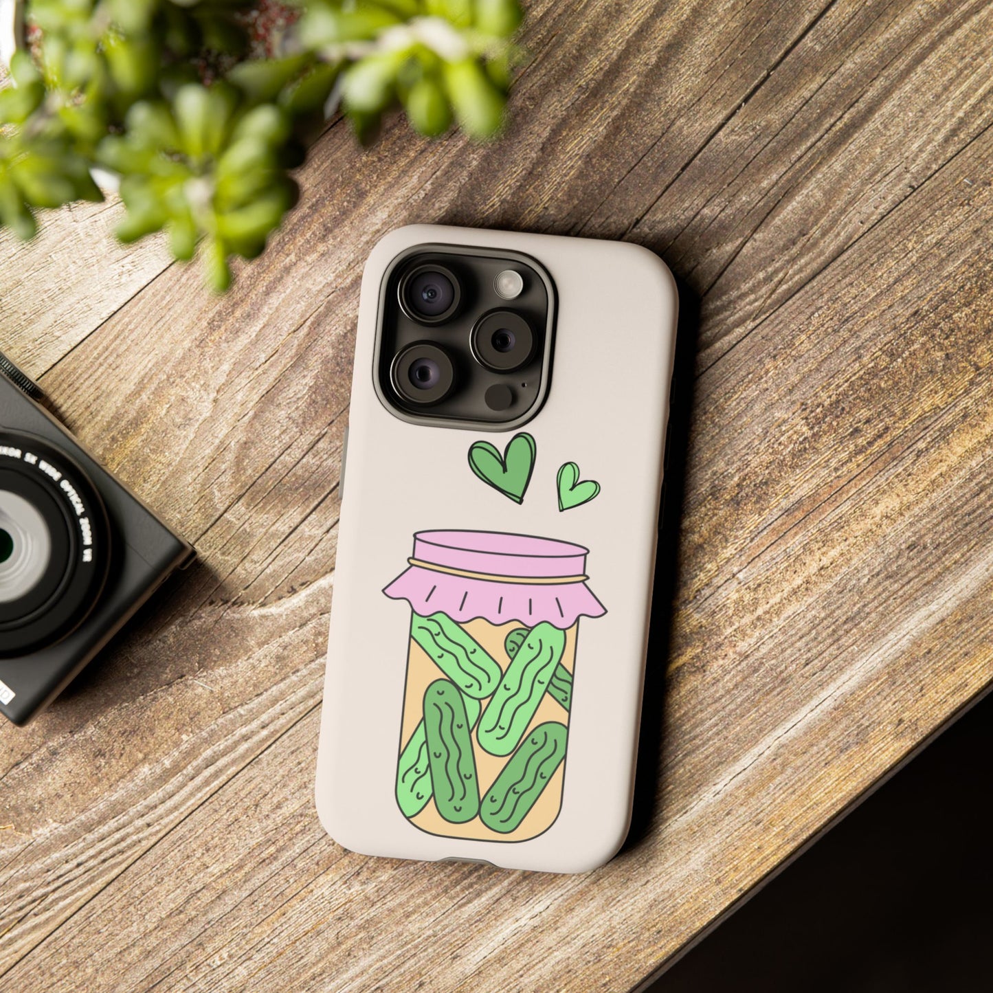 Pickle Jar Phone Case: iPhone, Pixel and Galaxy