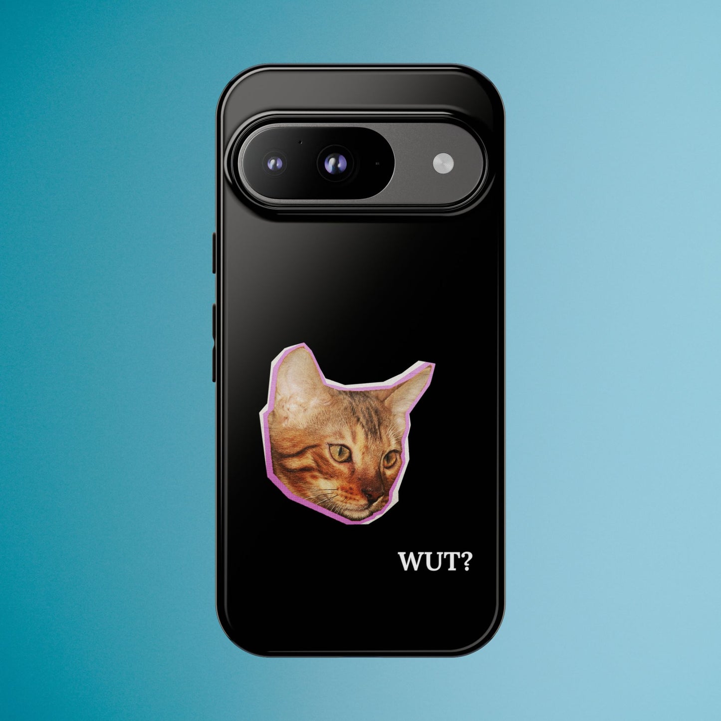 Funny Cat Meme Phone Case - iPhone, Galaxy, Pixel