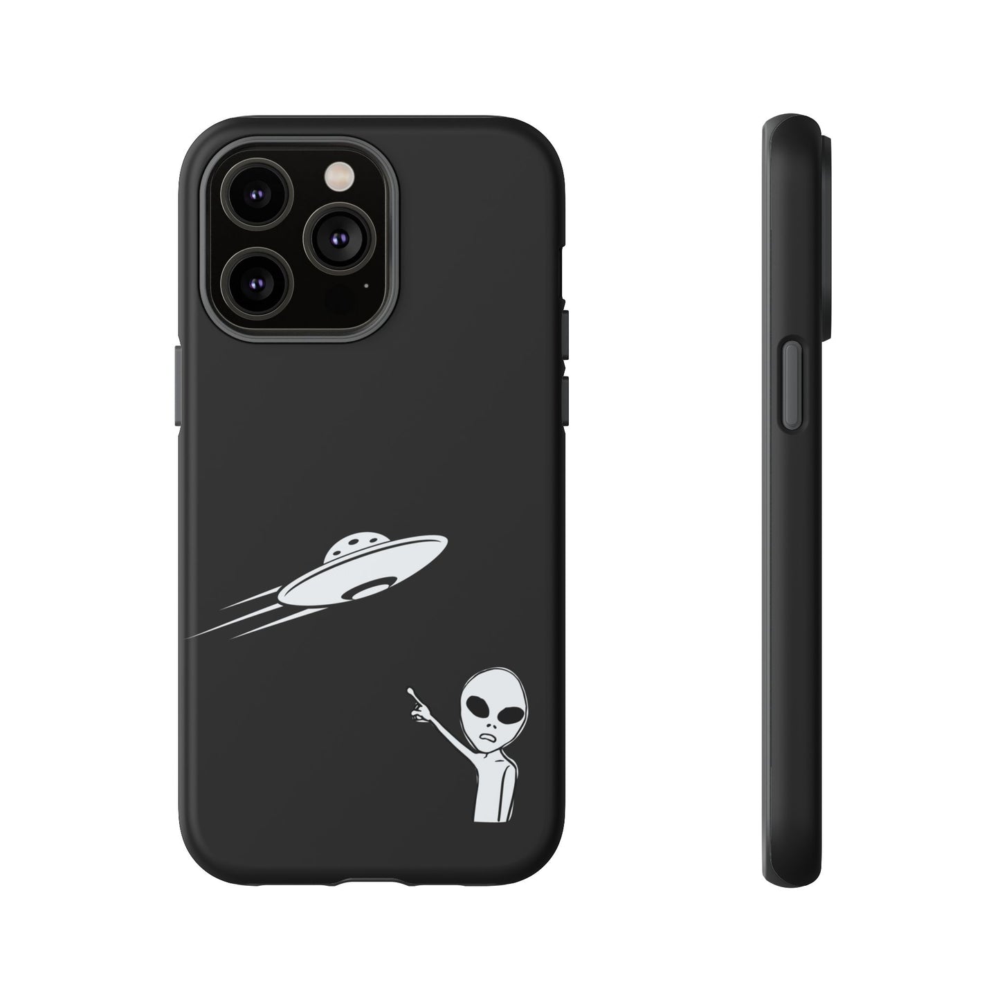 Alien UFO Phone Case, Supernatural Space Design, Sci Fi Aesthetic iPhone Samsung Pixel Cover