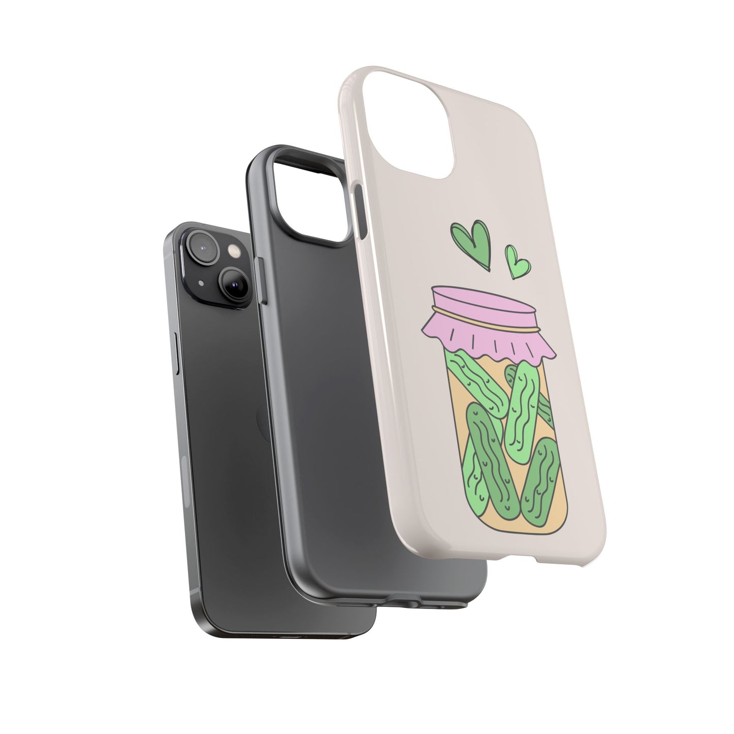 Pickle Jar Phone Case: iPhone, Pixel and Galaxy