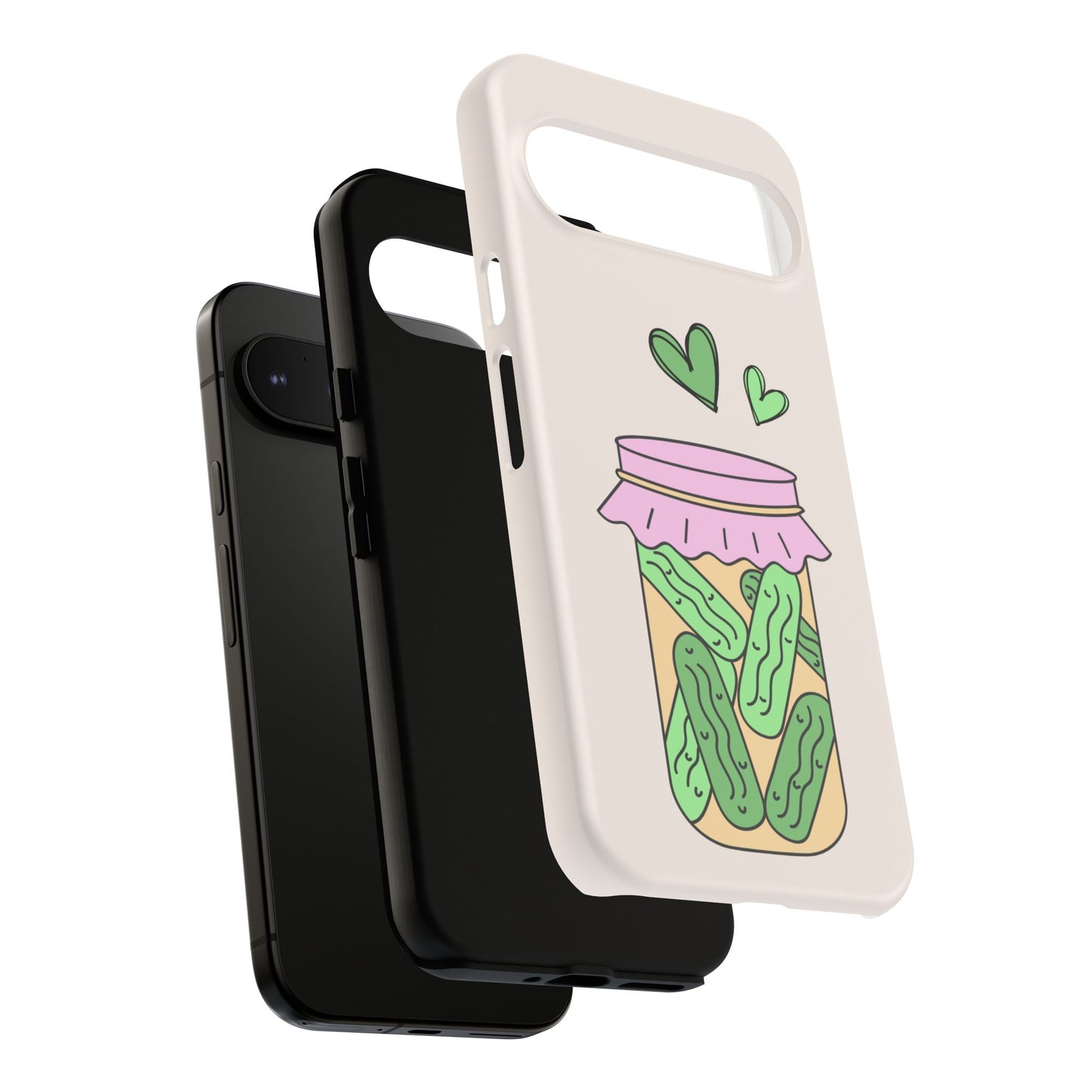 Pickle Jar Phone Case: iPhone, Pixel and Galaxy