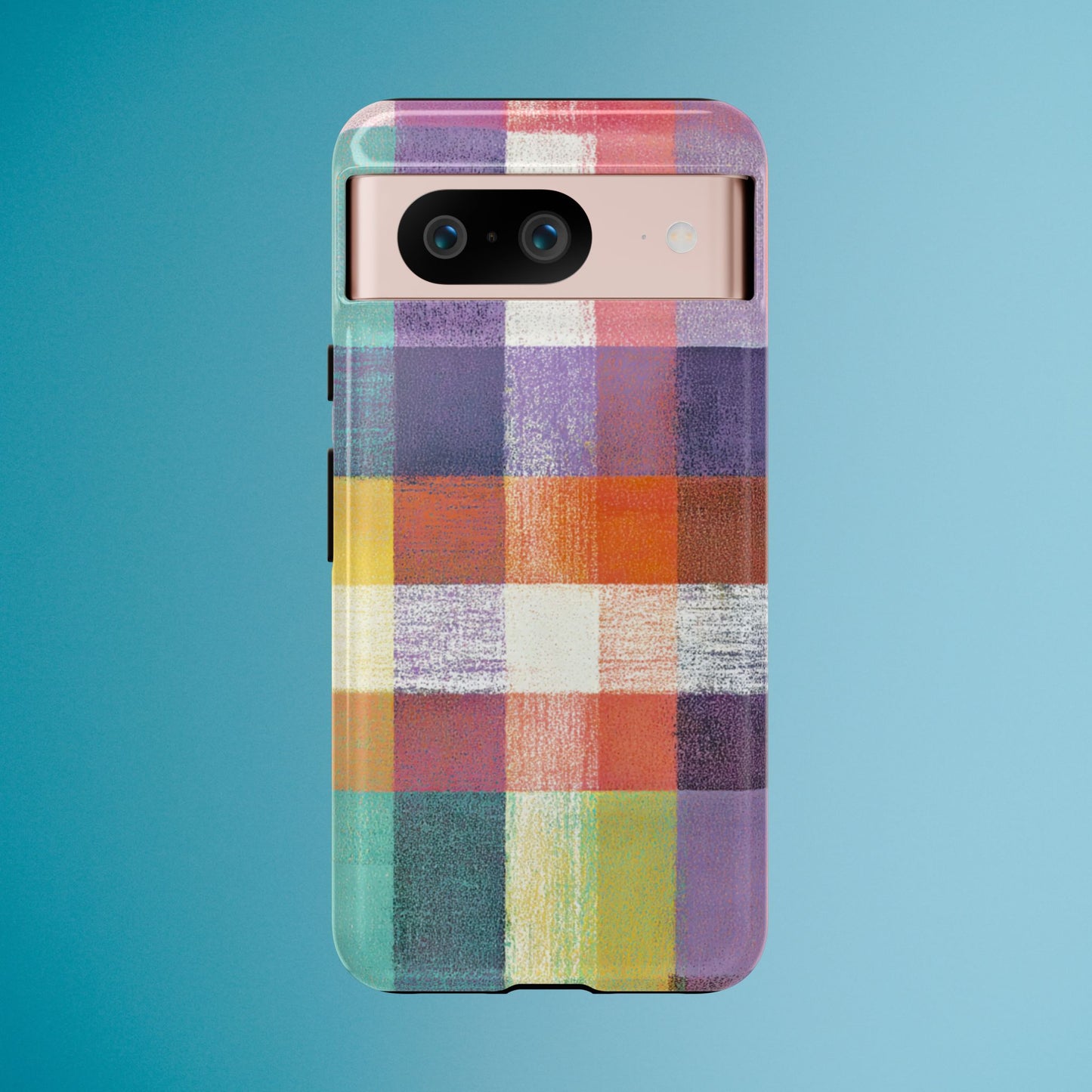 Colorful Plaid Phone Case - iPhone, Galaxy and Pixel Models