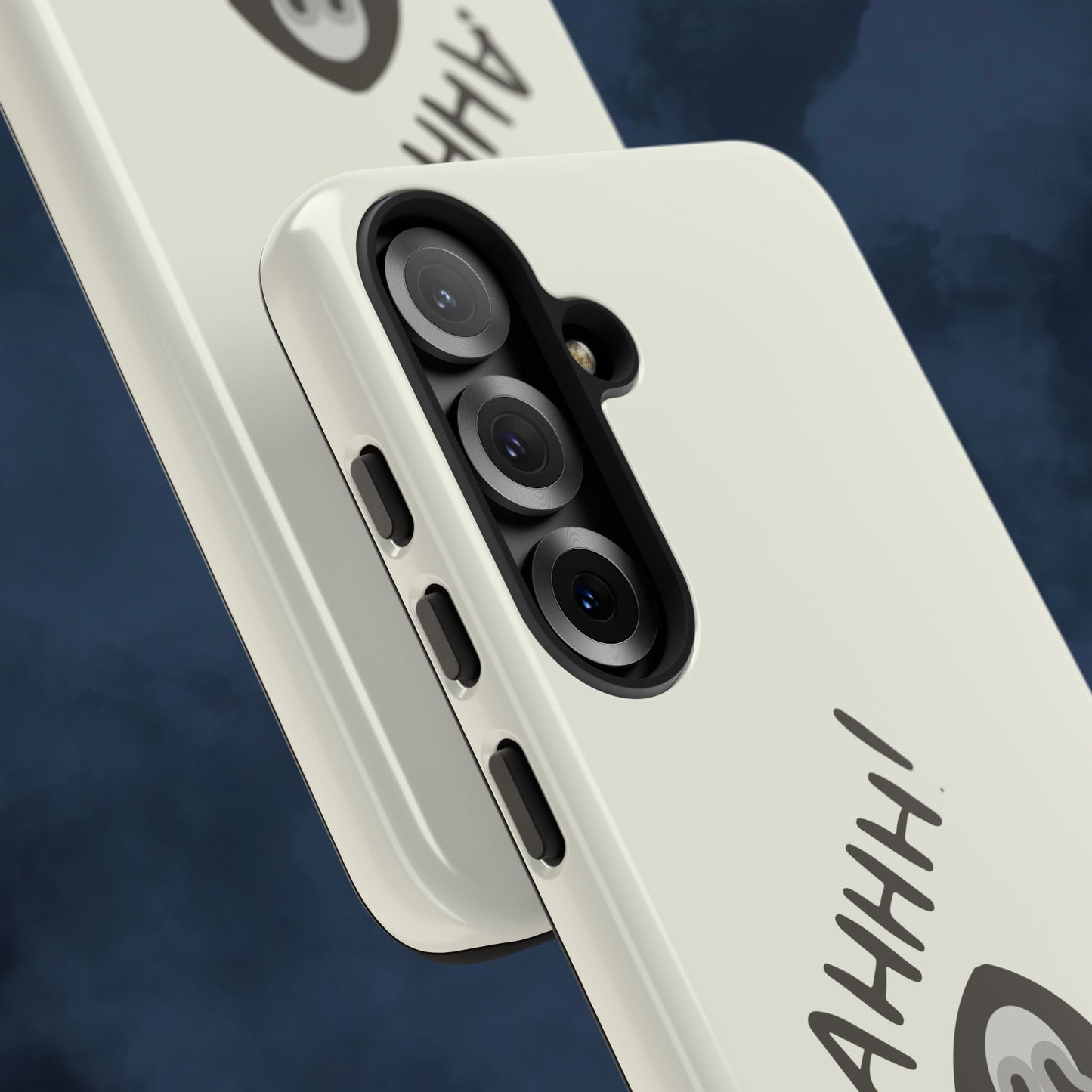 Ghostface Phone Case: Horror Movie Parody iPhone Samsung Pixel Cover