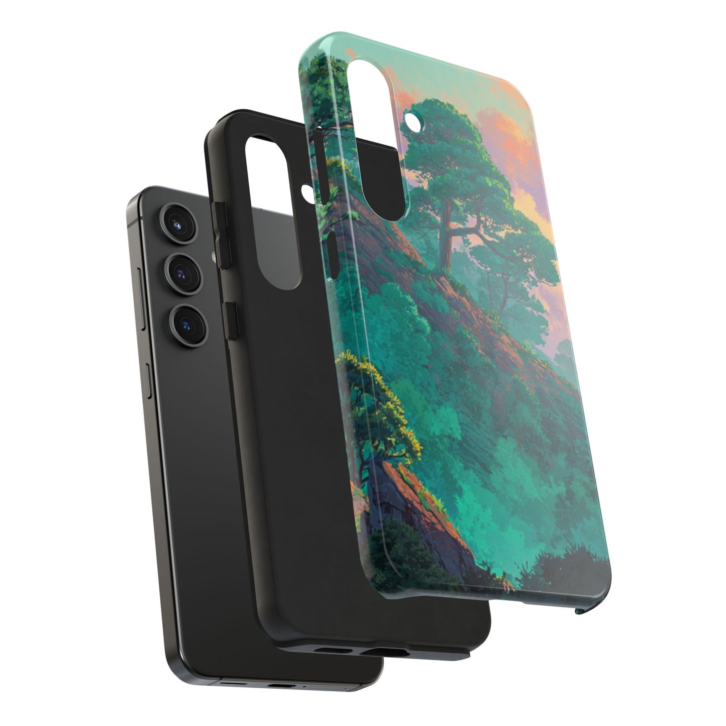 Studio Ghibli Landscape Inspired Phone Case- iPhone, Pixel, Galaxy