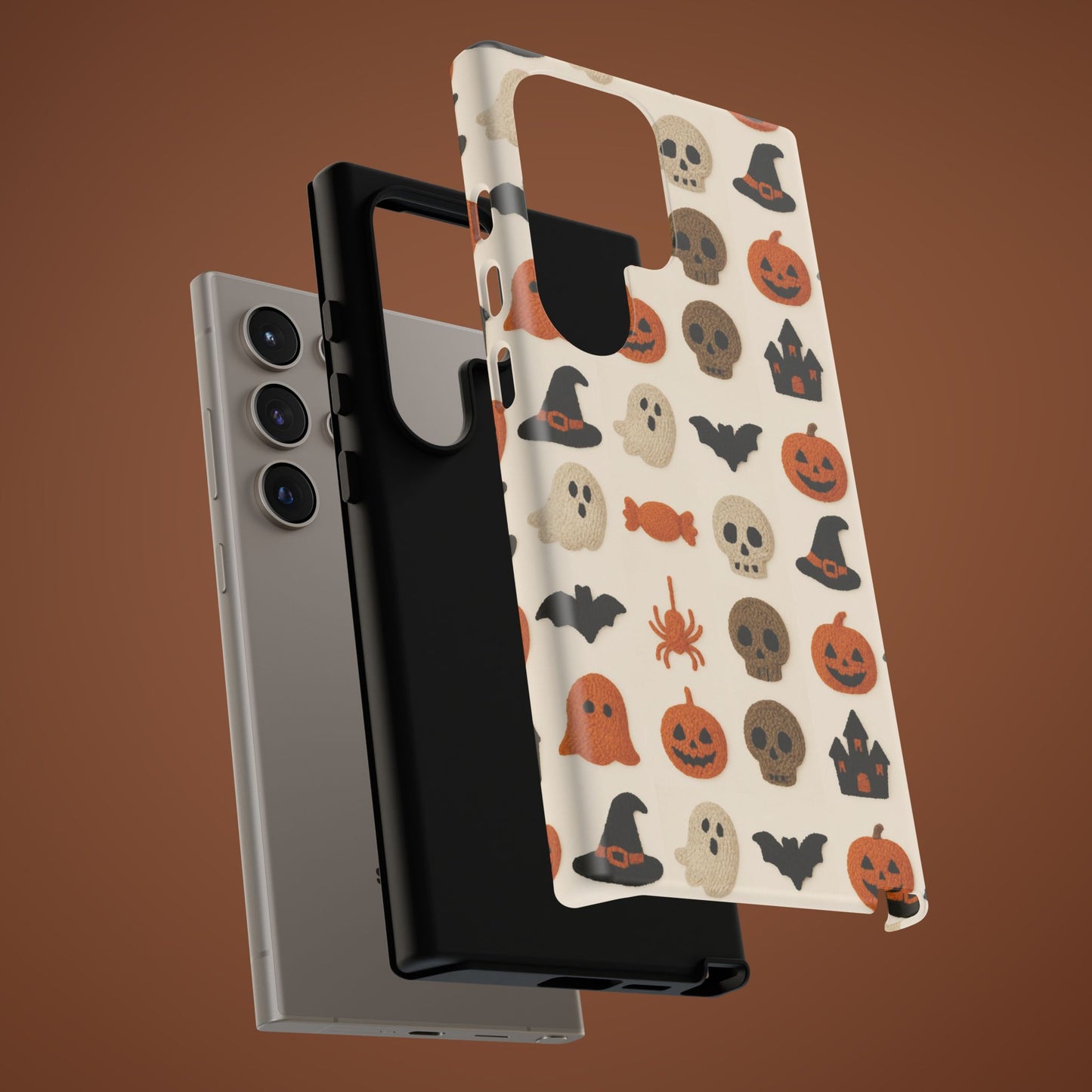 Spooky Pattern Cover-  iPhone Samsung Pixel Case