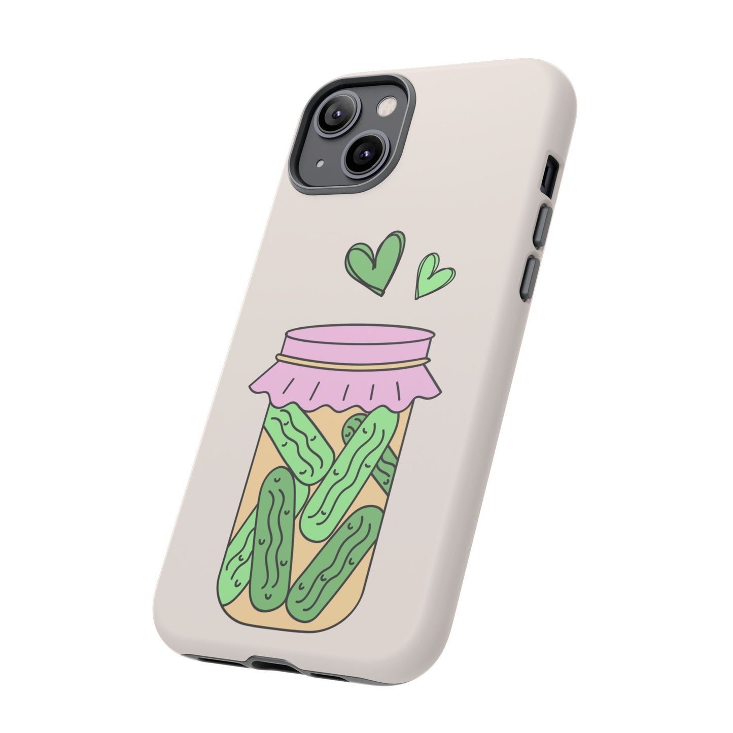 Pickle Jar Phone Case: iPhone, Pixel and Galaxy