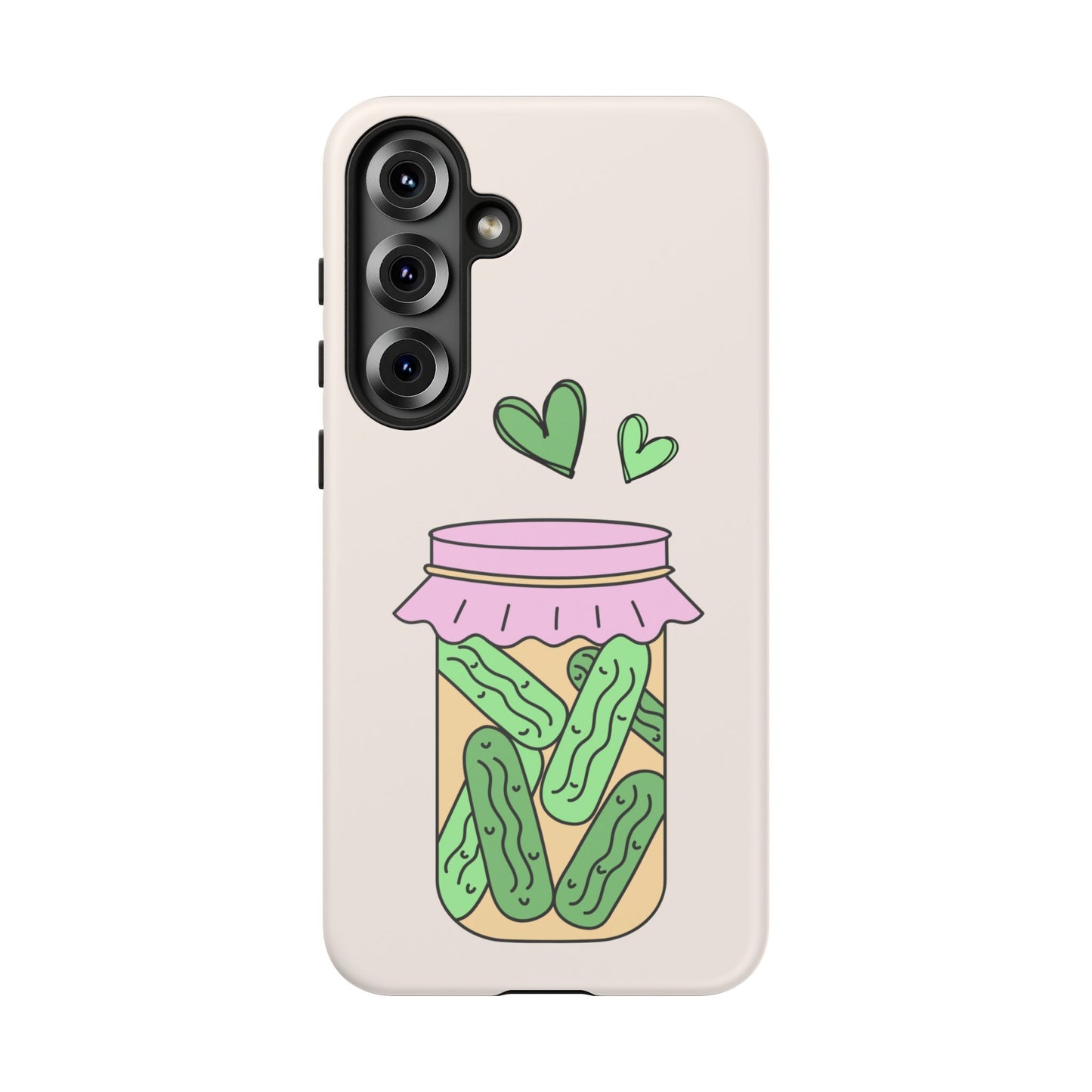 Pickle Jar Phone Case: iPhone, Pixel and Galaxy
