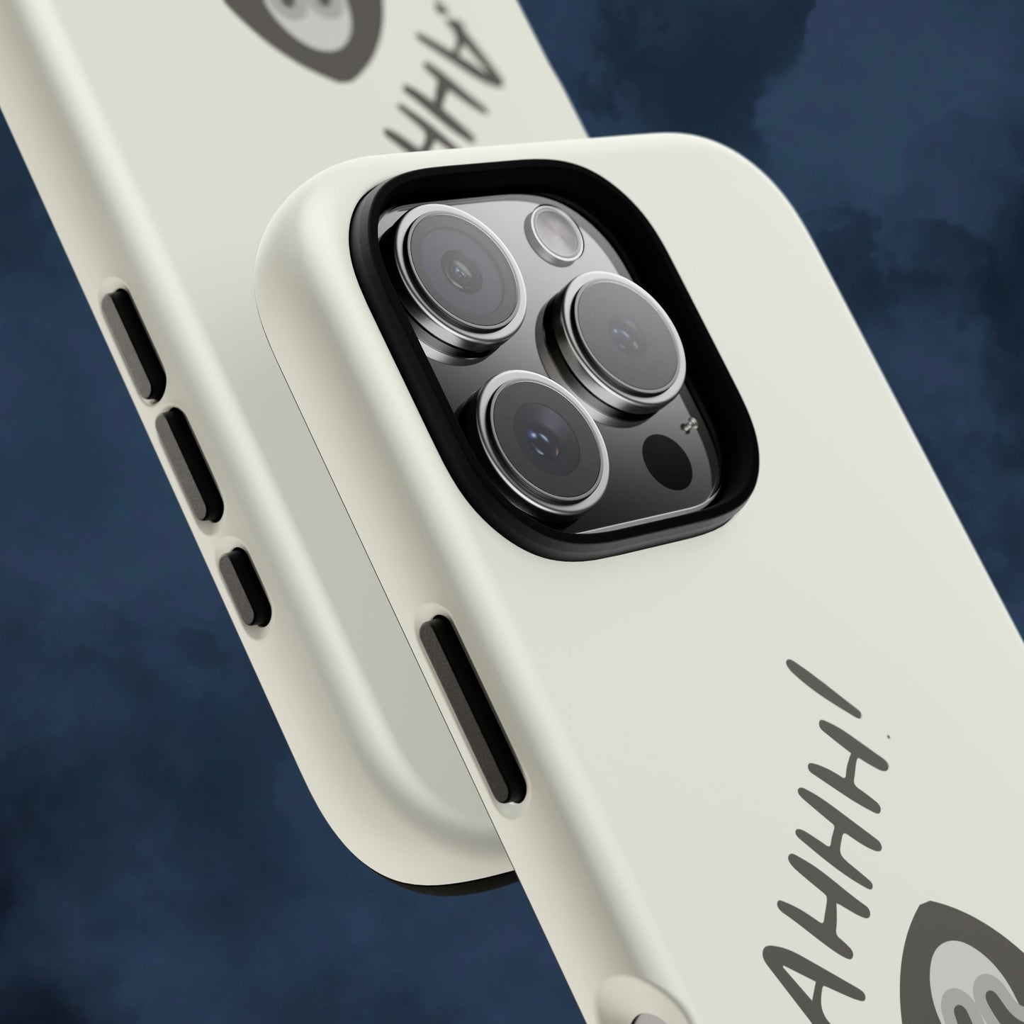 Ghostface Phone Case: Horror Movie Parody iPhone Samsung Pixel Cover