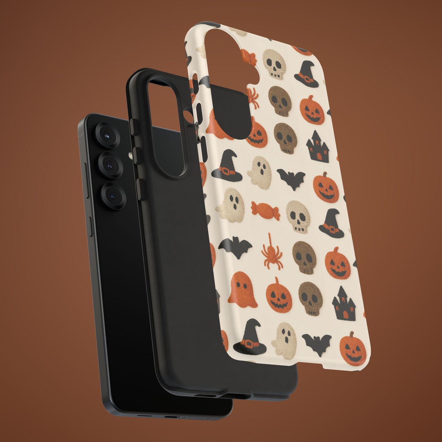 Spooky Pattern Cover-  iPhone Samsung Pixel Case