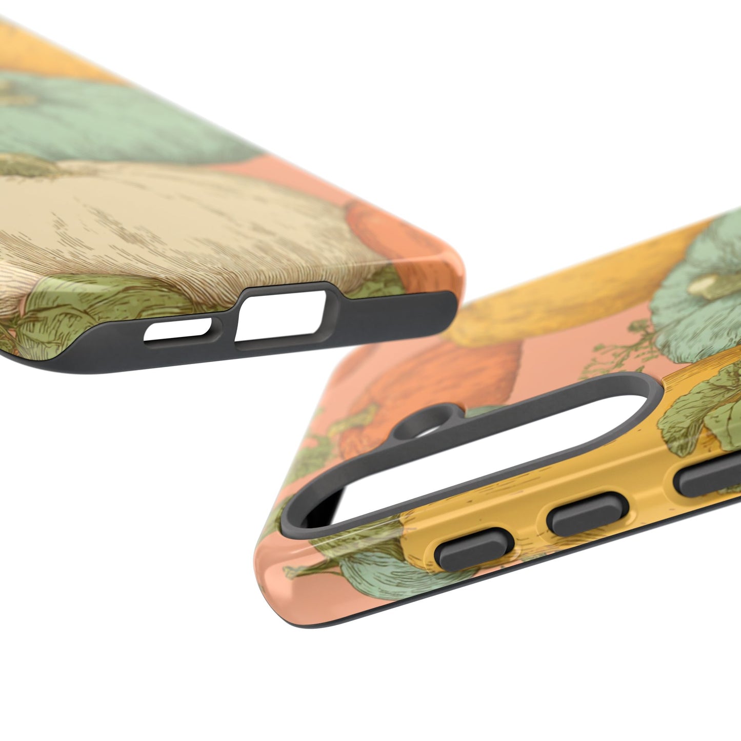 Pumpkin Patch Phone Case - Autumn Aesthetic iPhone Samsung Cover, Fall Halloween Pumpkin Design, Cozy Rustic Harvest Phone Accessory