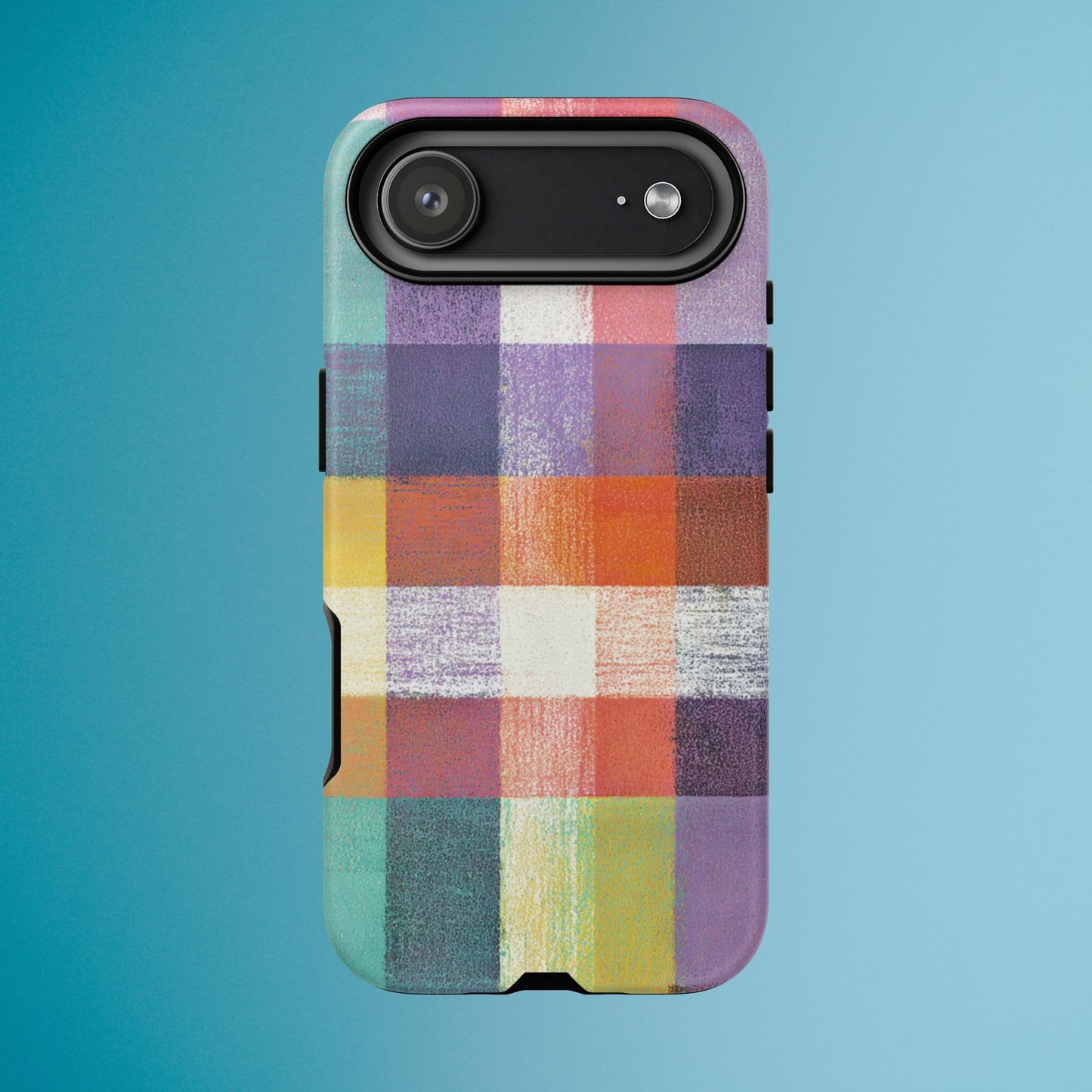 Colorful Plaid Phone Case - iPhone, Galaxy and Pixel Models