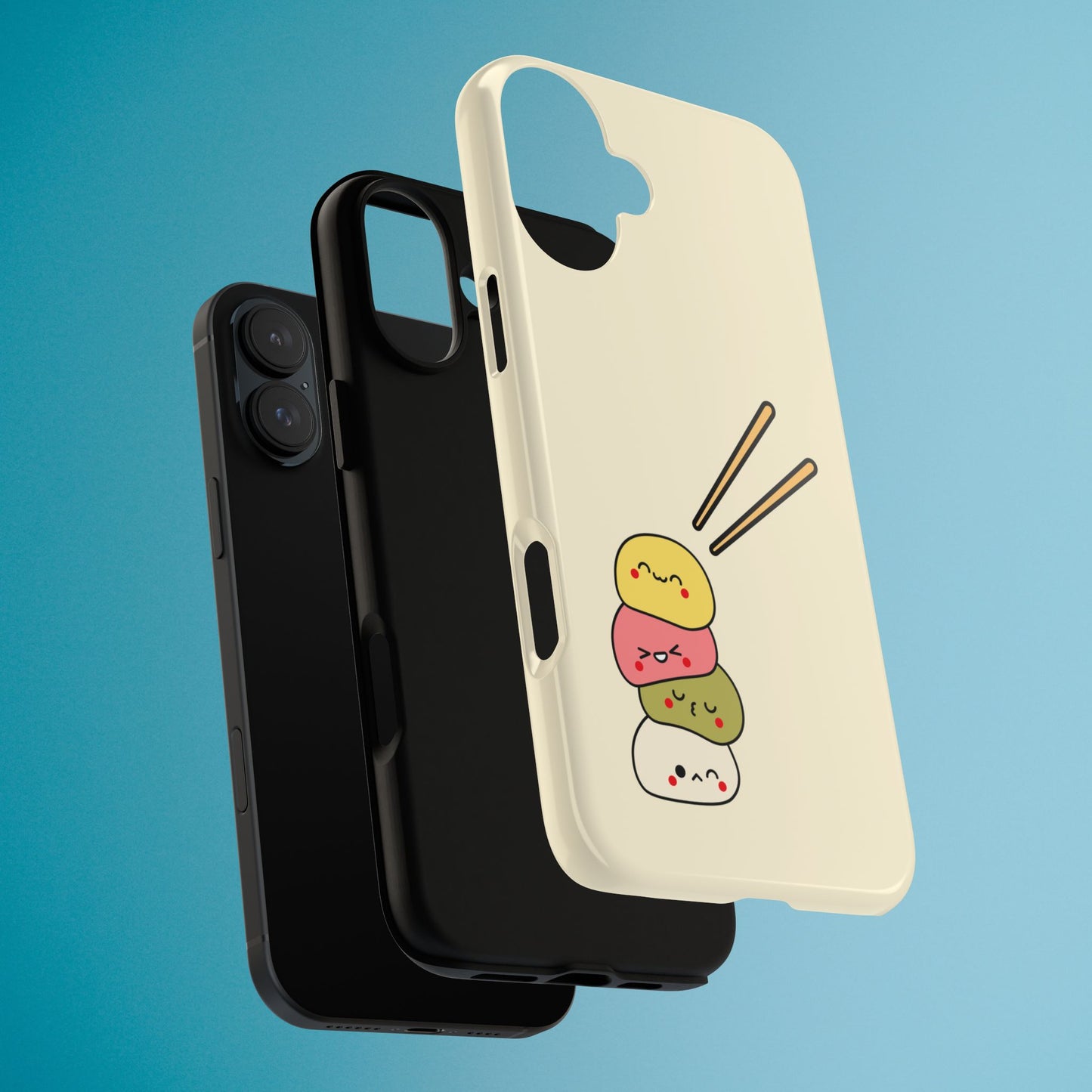 Cute Kawaii Snack Phone Case: iPhone 16–17, Galaxy S23–26, Pixel 7–9