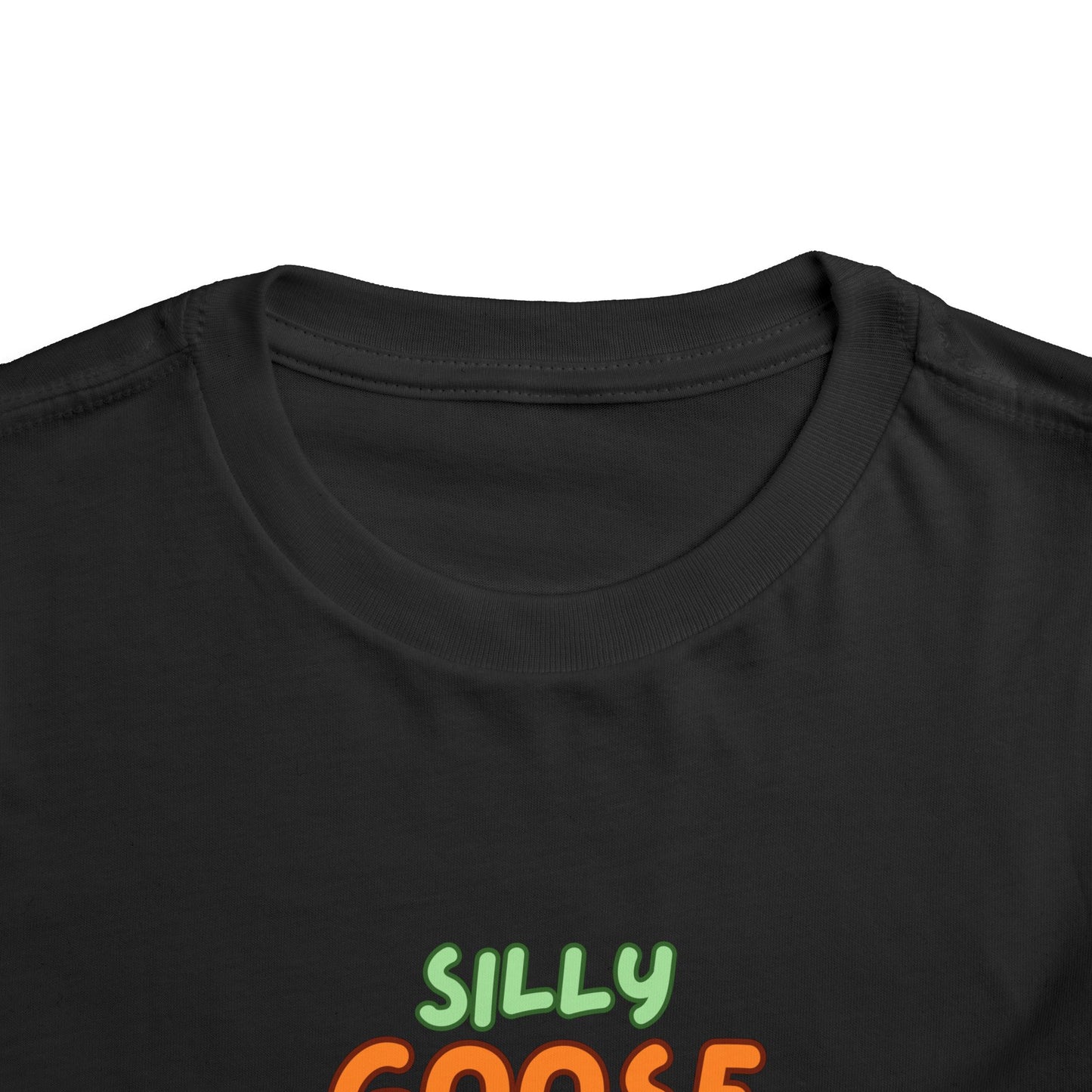 Silly Goose Toddler T-Shirt - Funny Animal Graphic Tee for Kids