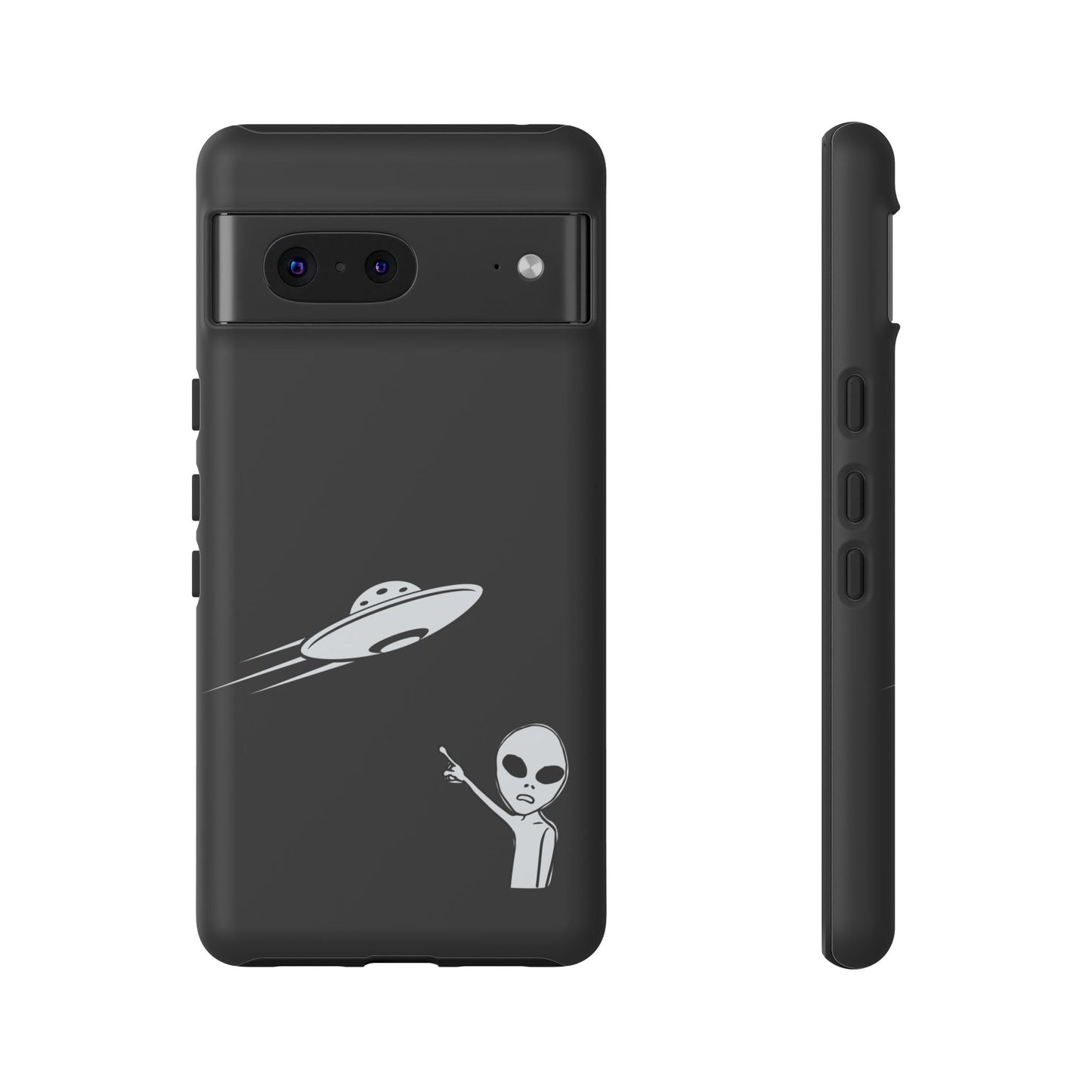 Alien UFO Phone Case, Supernatural Space Design, Sci Fi Aesthetic iPhone Samsung Pixel Cover