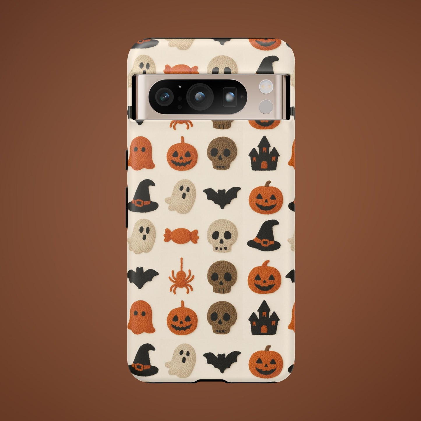 Spooky Pattern Cover-  iPhone Samsung Pixel Case