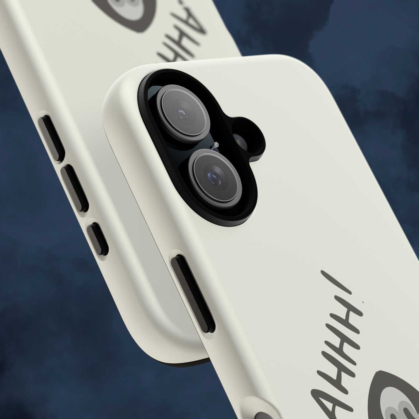 Ghostface Phone Case: Horror Movie Parody iPhone Samsung Pixel Cover