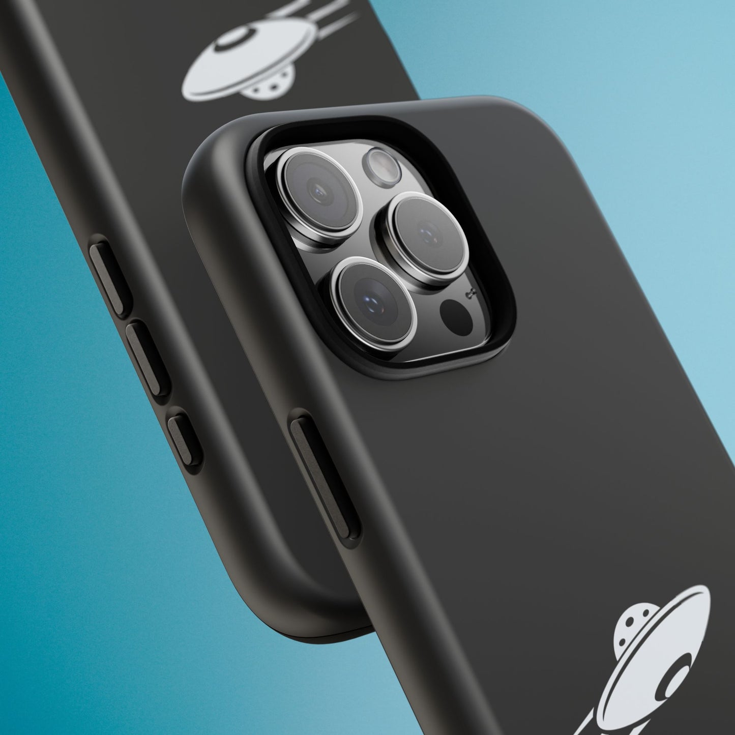 Alien UFO Phone Case, Supernatural Space Design, Sci Fi Aesthetic iPhone Samsung Pixel Cover