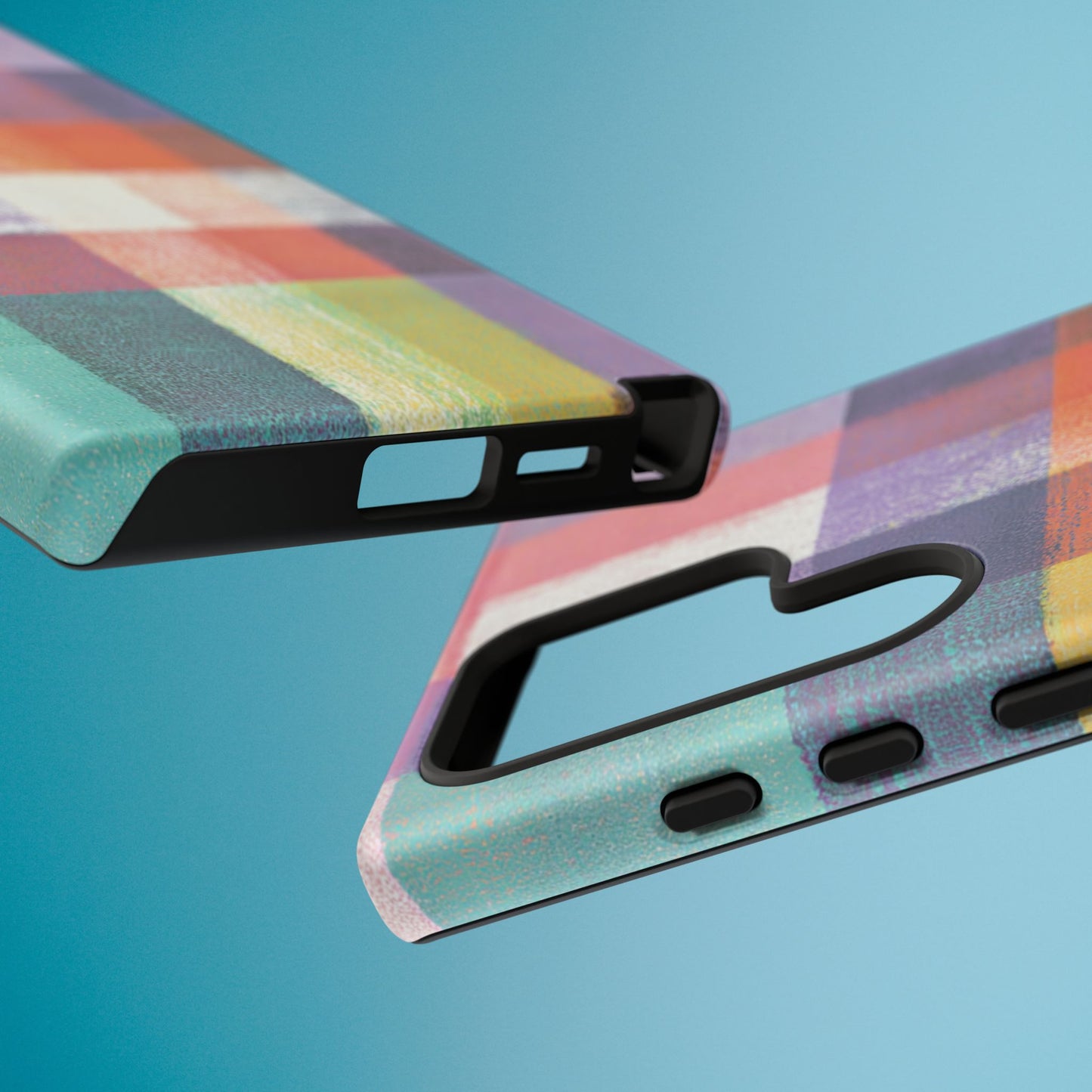 Colorful Plaid Phone Case - iPhone, Galaxy and Pixel Models