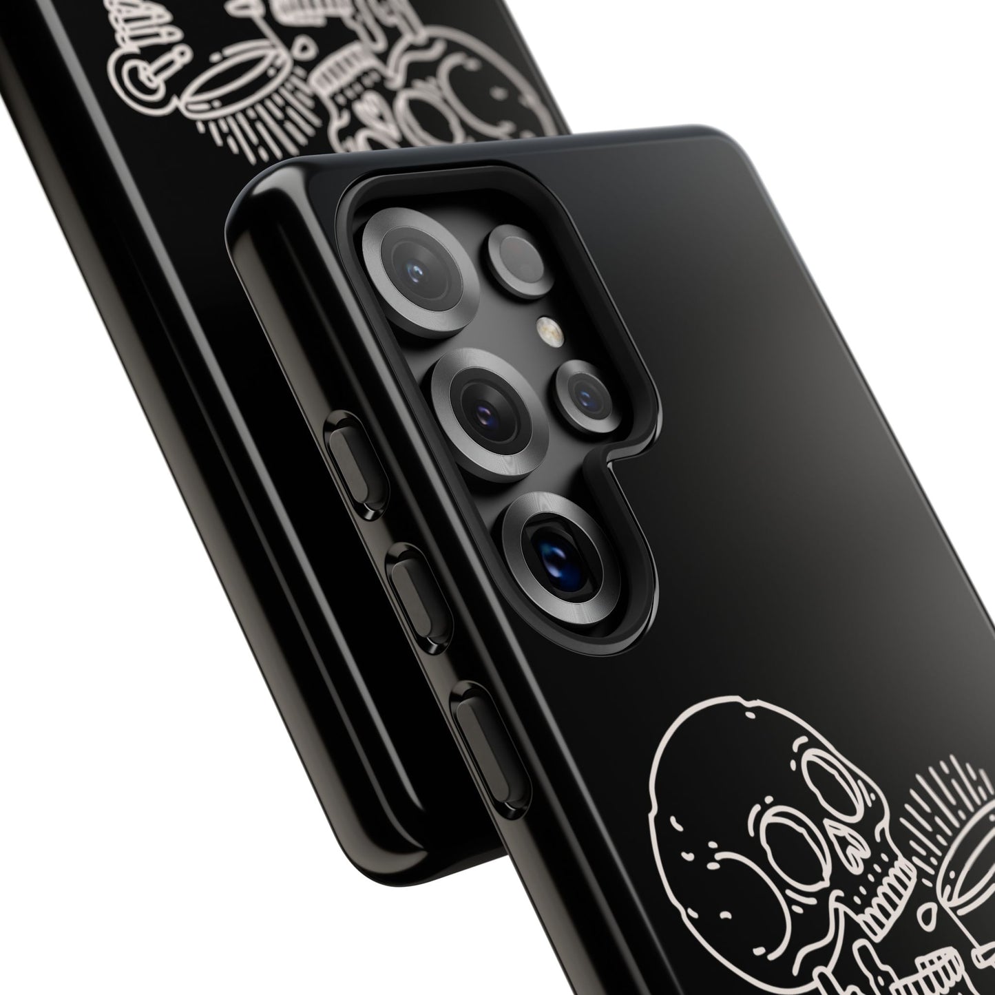 Skull Coffee Phone Case Gothic iPhone, Samsung,!Pixel