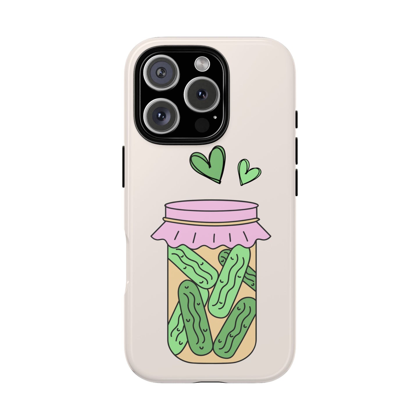Pickle Jar Phone Case: iPhone, Pixel and Galaxy