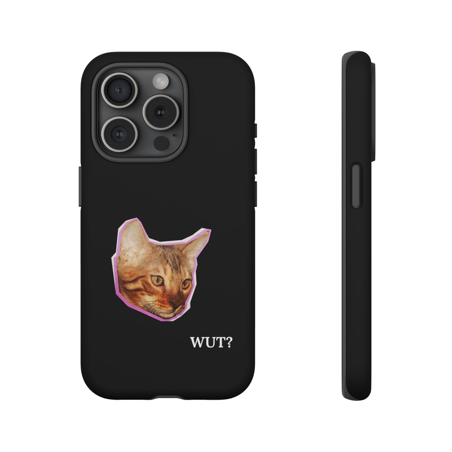 Funny Cat Meme Phone Case - iPhone, Galaxy, Pixel