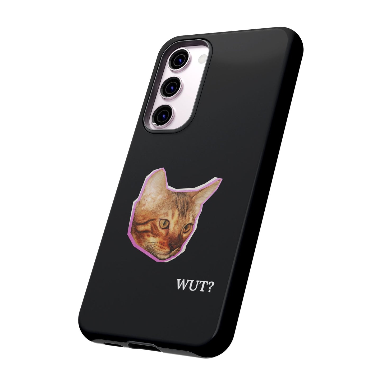 Funny Cat Meme Phone Case - iPhone, Galaxy, Pixel