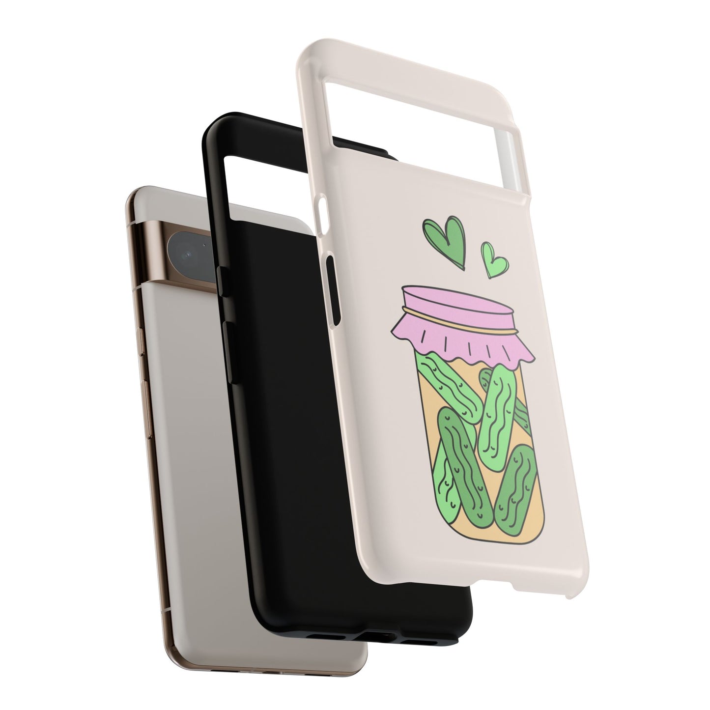 Pickle Jar Phone Case: iPhone, Pixel and Galaxy