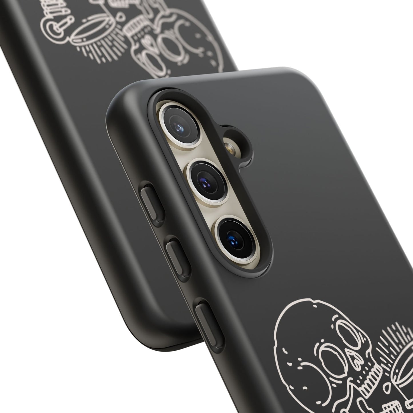 Skull Coffee Phone Case Gothic iPhone, Samsung,!Pixel