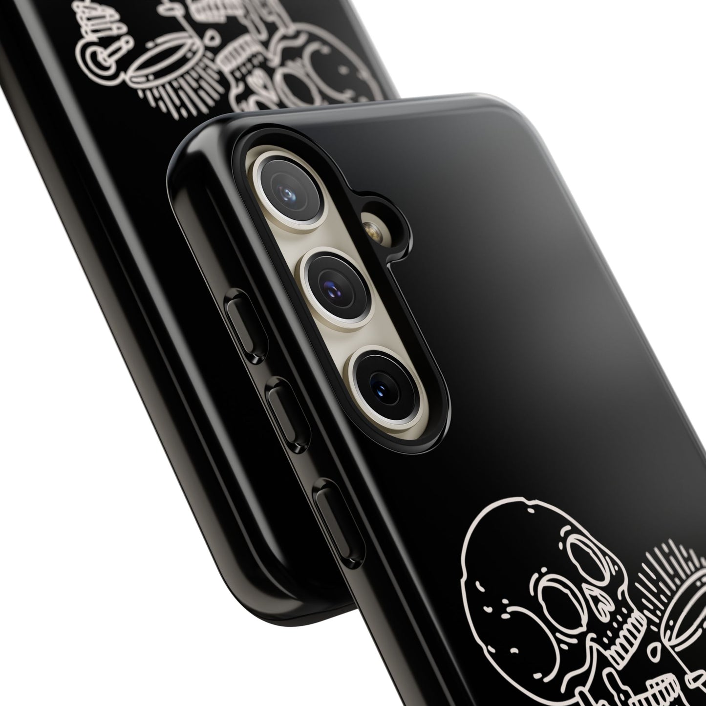 Skull Coffee Phone Case Gothic iPhone, Samsung,!Pixel