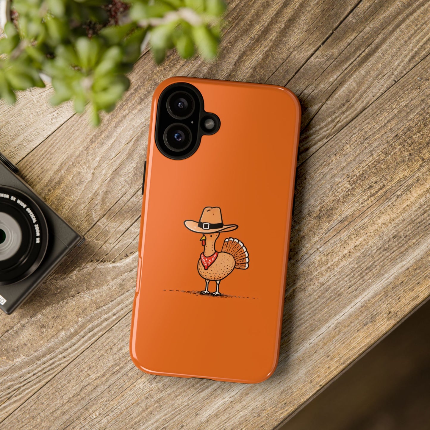Turkey Phone Case, Funny Thanksgiving Cover, Autumn Fall Design iPhone Samsung Pixel