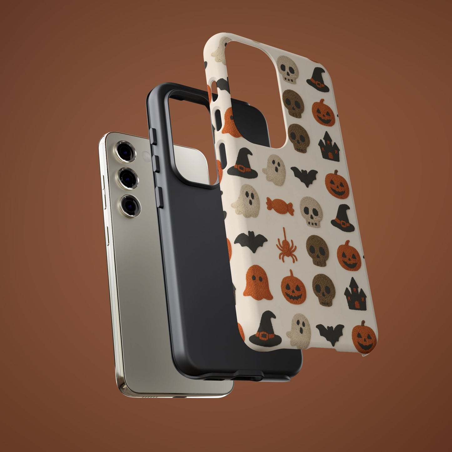 Spooky Pattern Cover-  iPhone Samsung Pixel Case