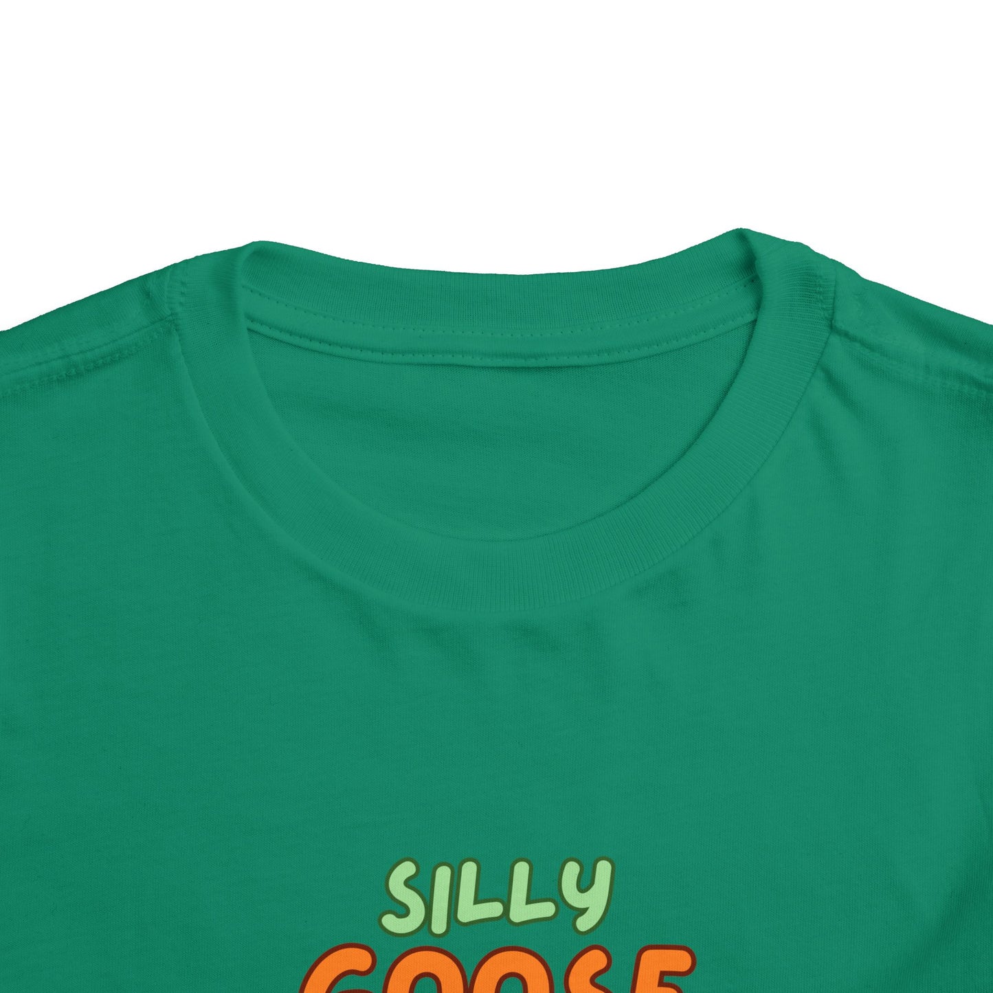Silly Goose Toddler T-Shirt - Funny Animal Graphic Tee for Kids