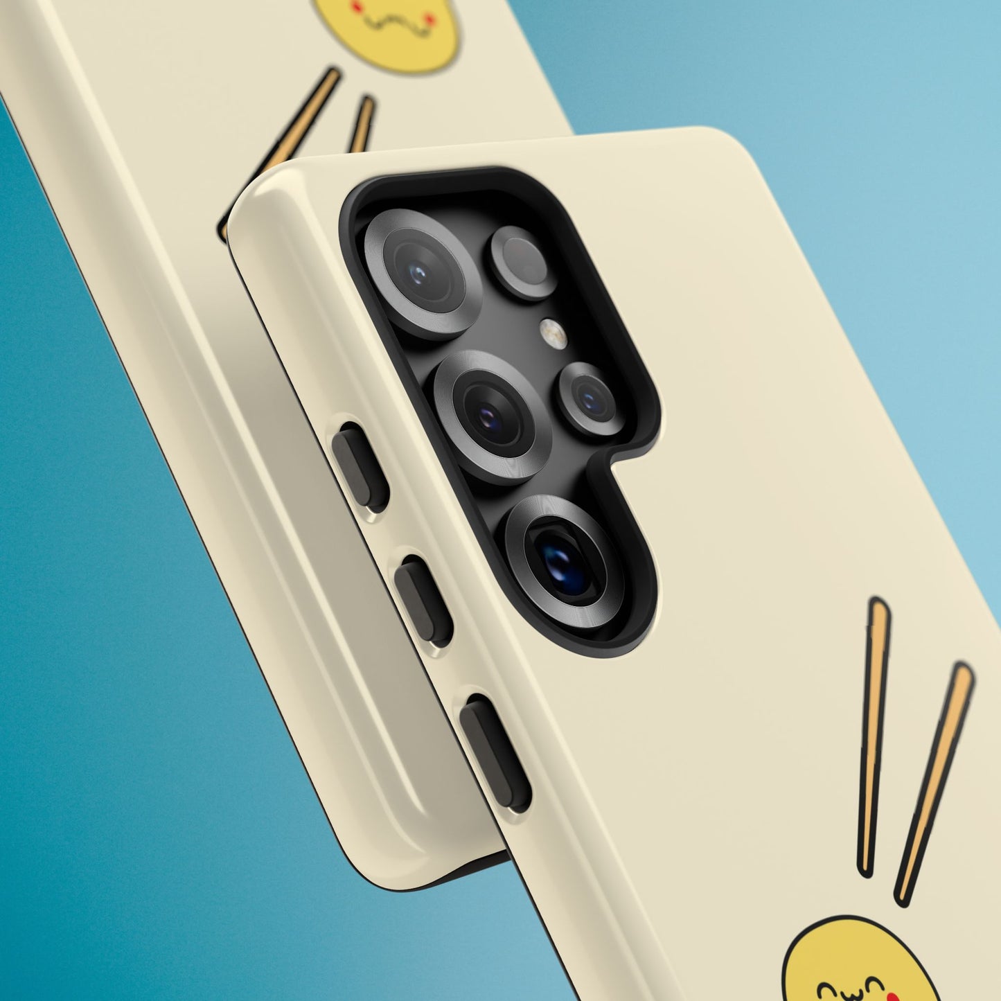 Cute Kawaii Snack Phone Case: iPhone 16–17, Galaxy S23–26, Pixel 7–9