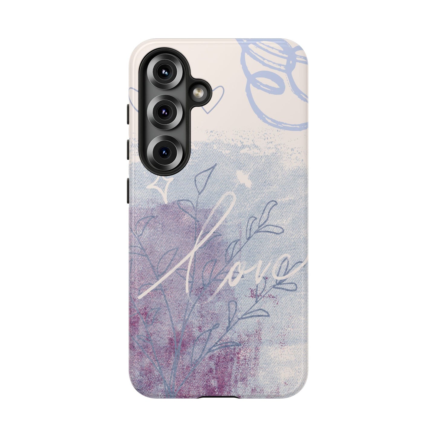 Love Pastel Abstract Phone Case: iPhone, Pixel, Galaxy