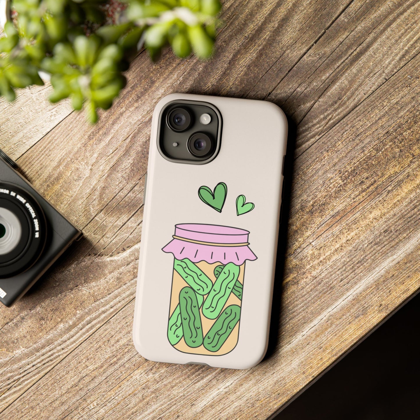 Pickle Jar Phone Case: iPhone, Pixel and Galaxy