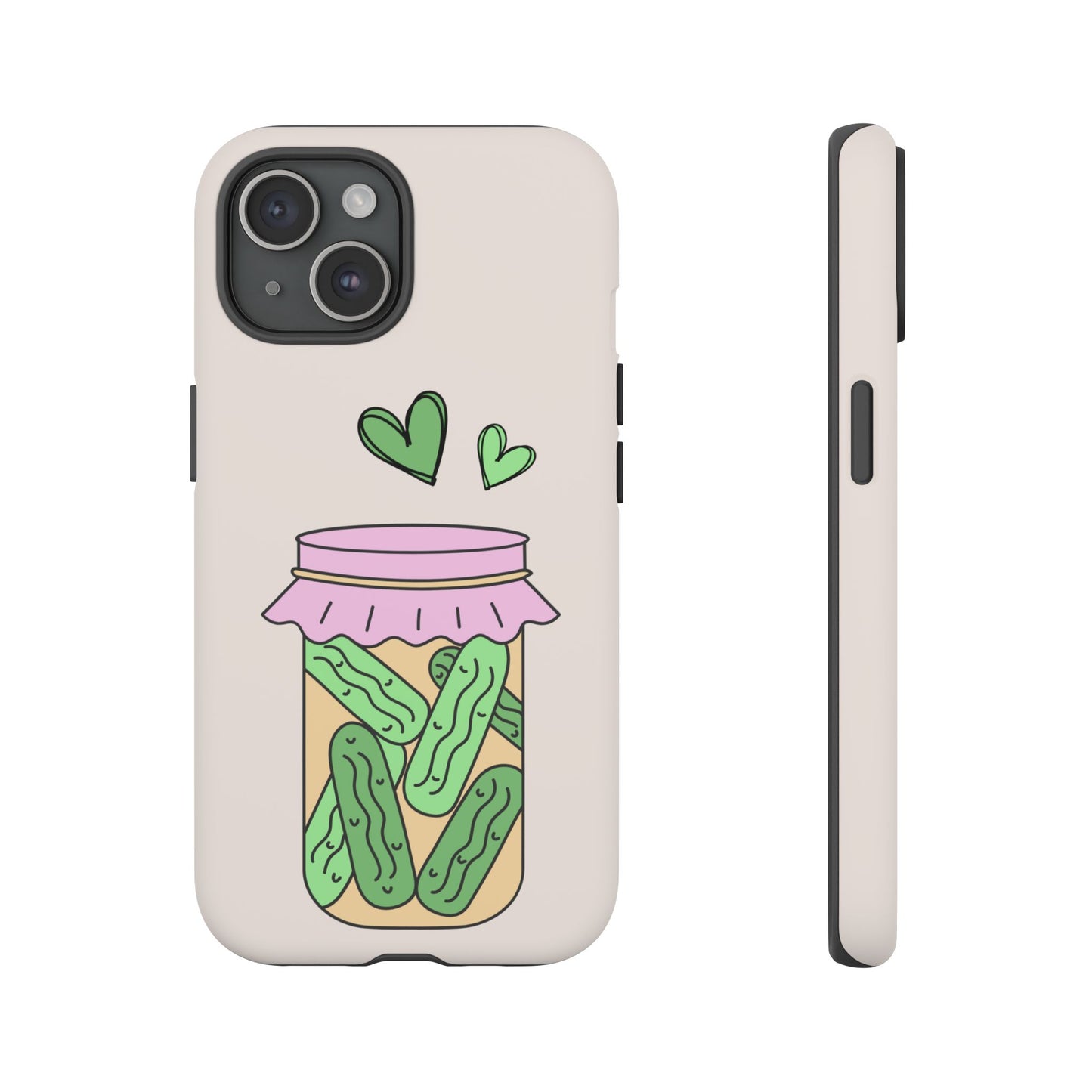 Pickle Jar Phone Case: iPhone, Pixel and Galaxy
